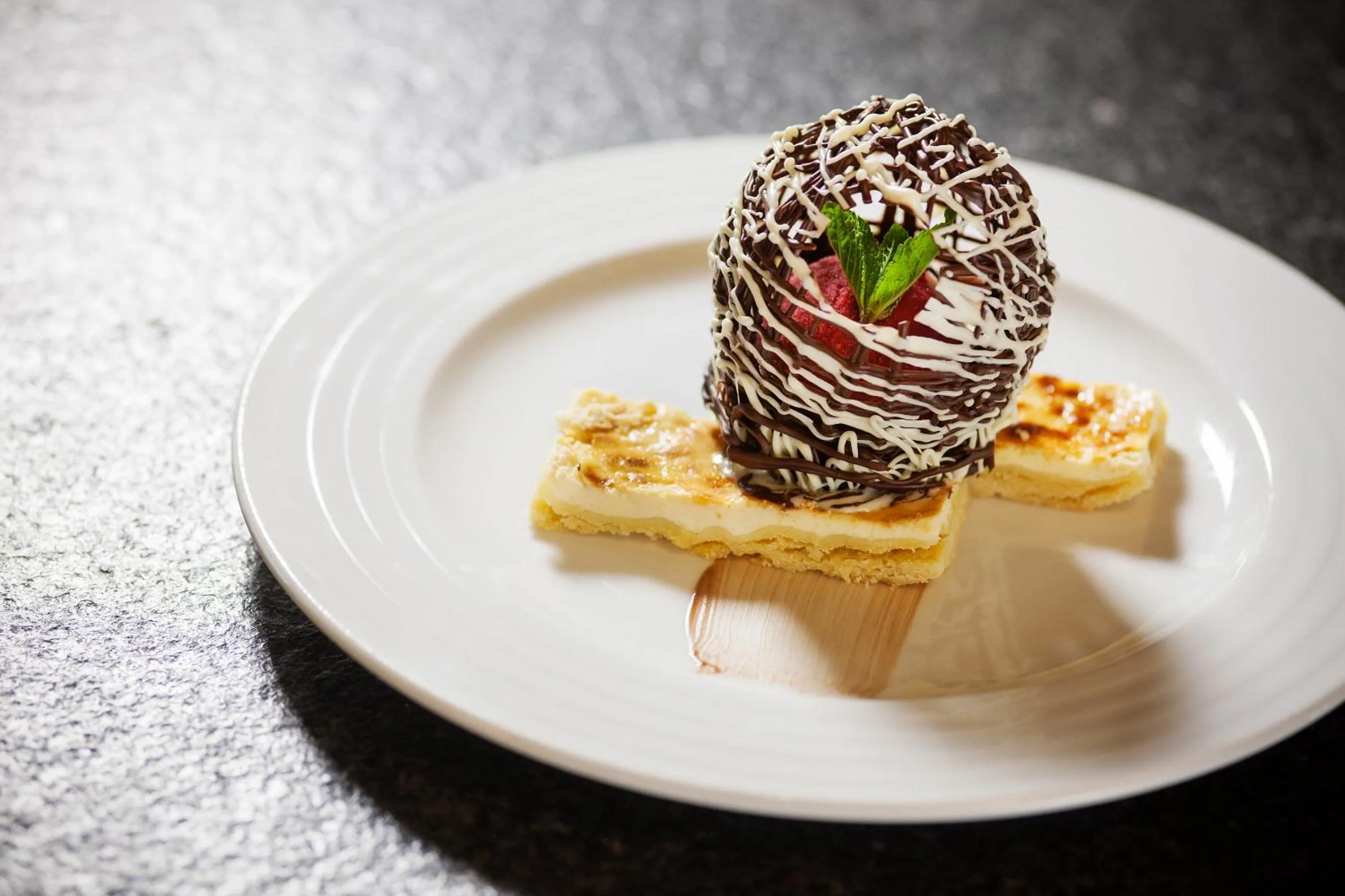 Food close-up in Naturhotel Bauernhofer