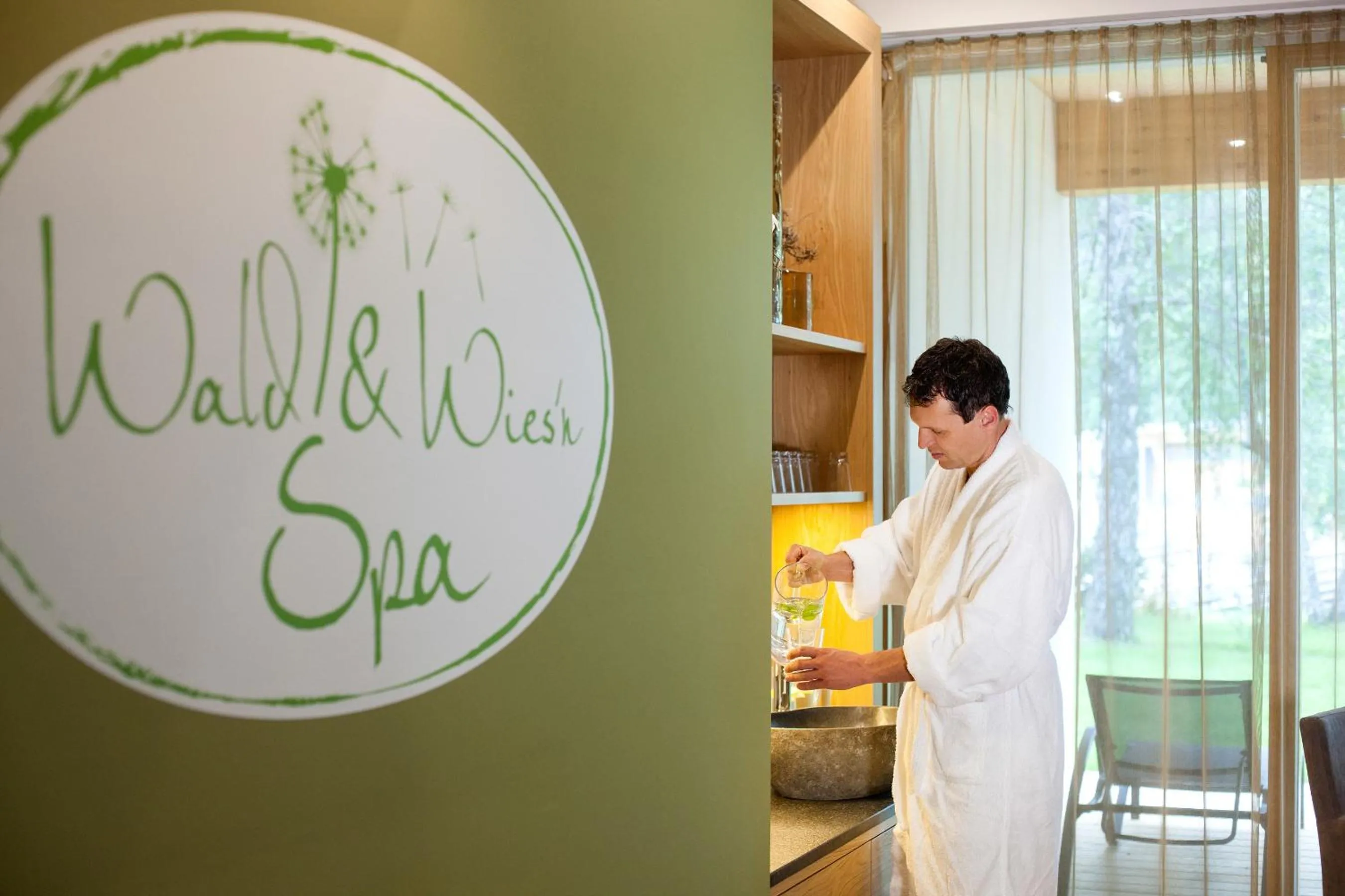 Spa and wellness centre/facilities in Naturhotel Bauernhofer