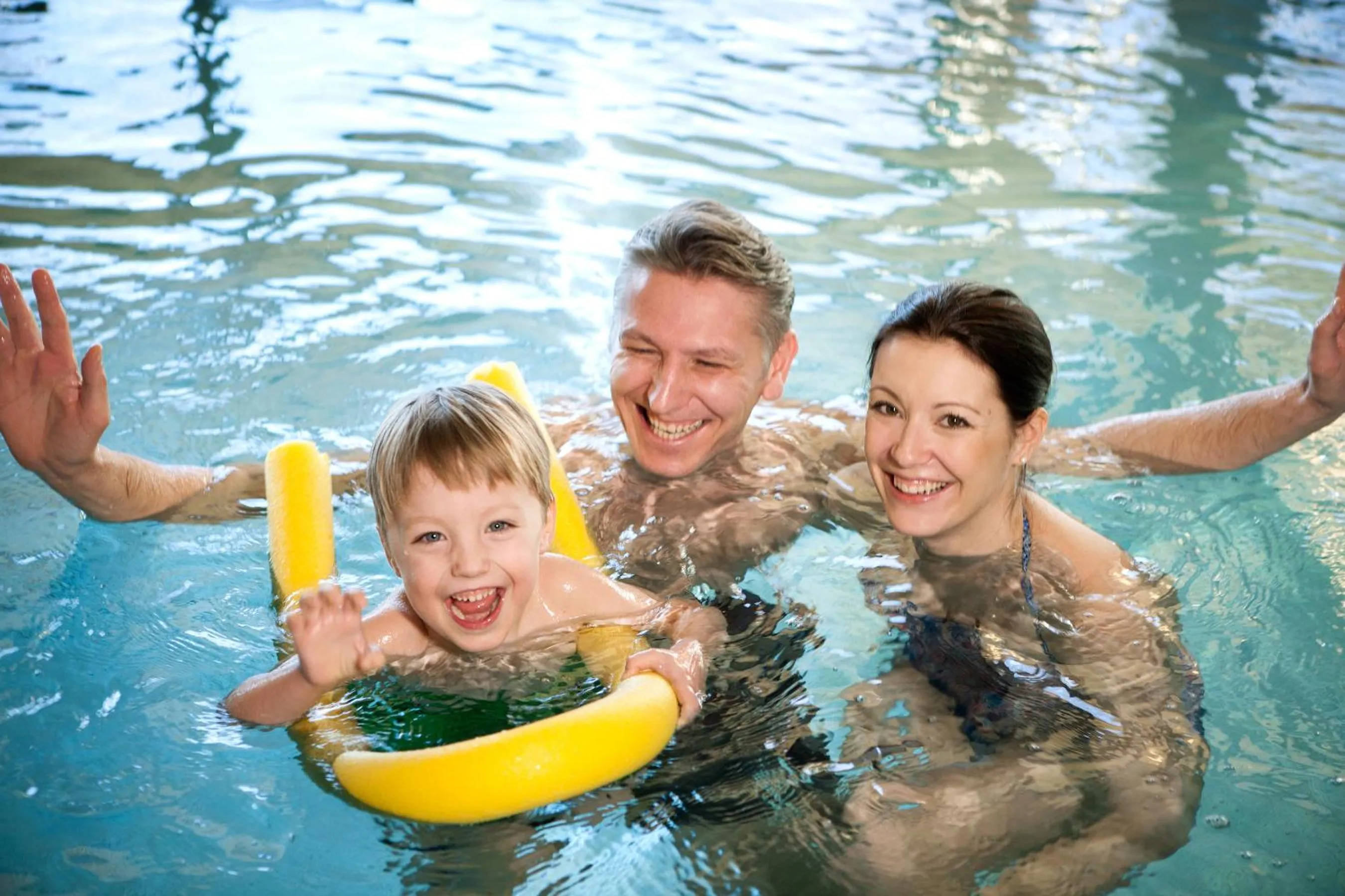 Swimming pool in Naturhotel Bauernhofer