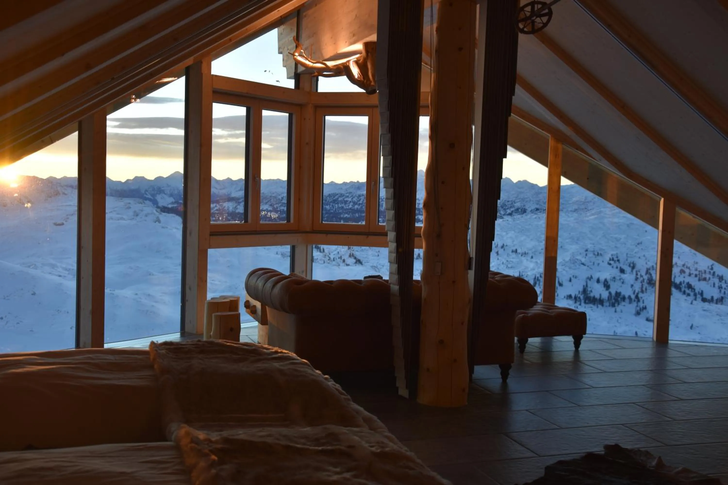 Mountain view in Lodge am Krippenstein