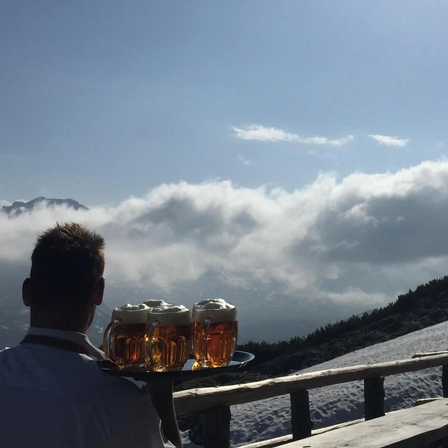 Alcoholic drinks in Lodge am Krippenstein