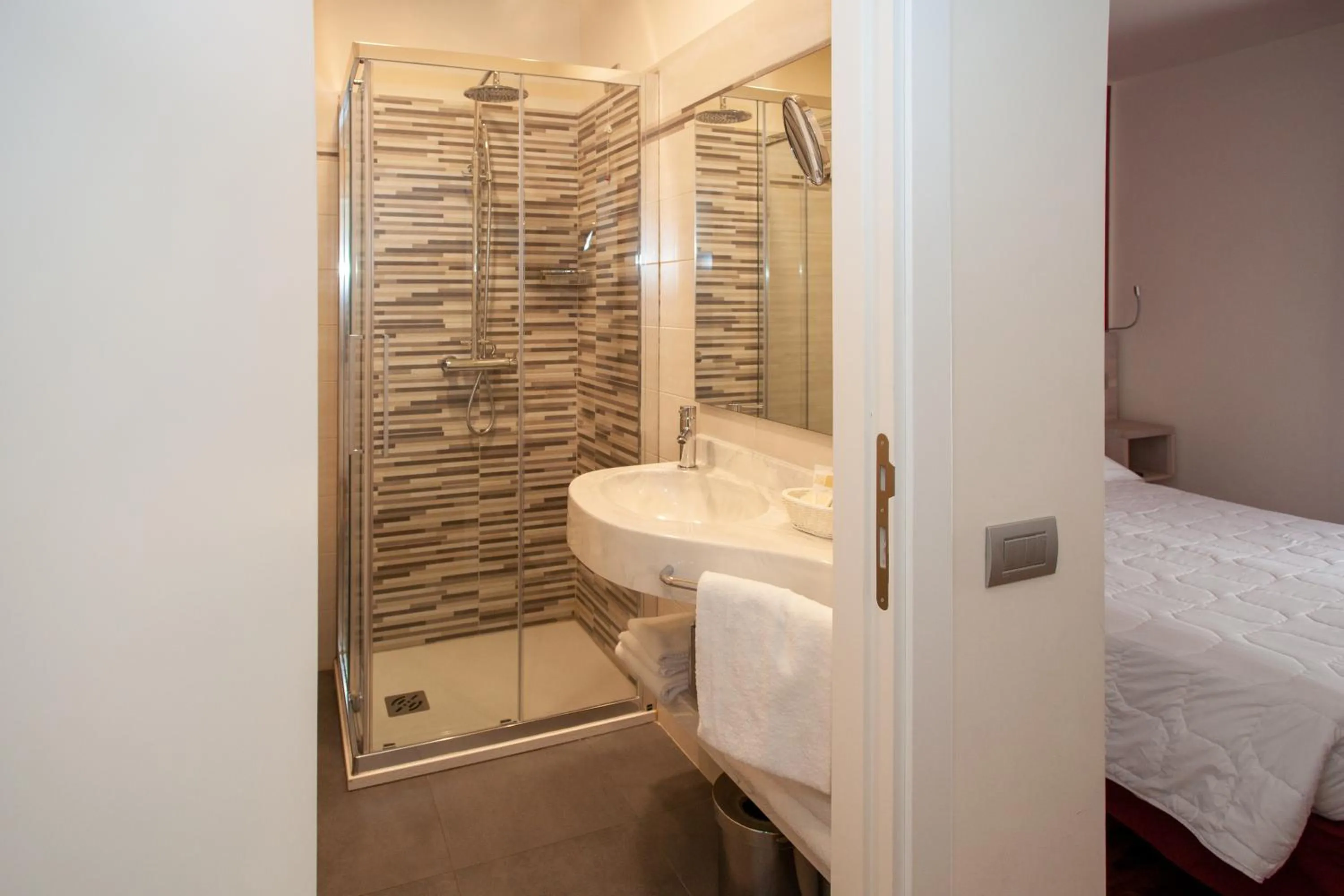 Bed in Hotel Giardino