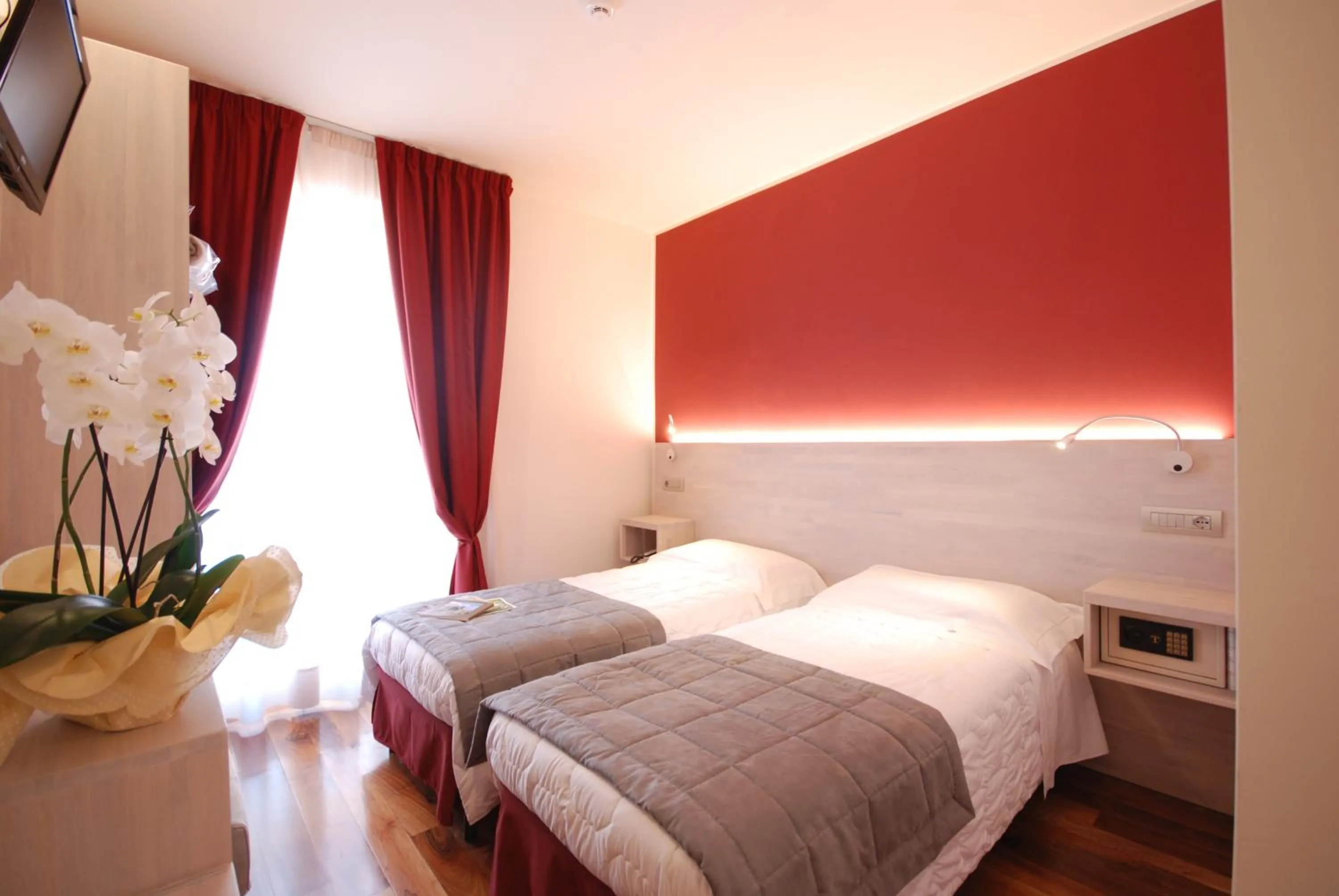 Bed in Hotel Giardino