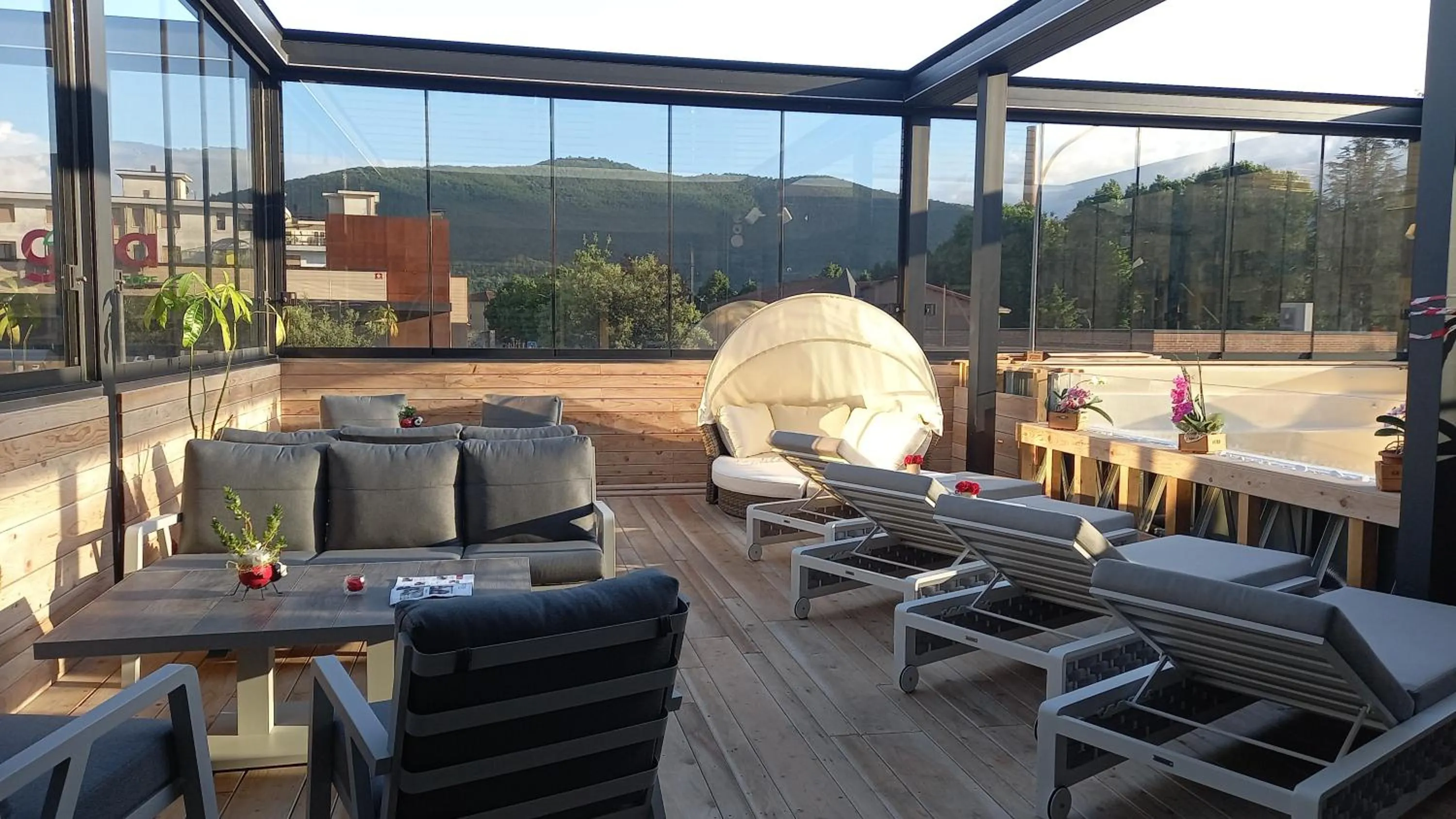 Swimming pool in Hotel Giardino
