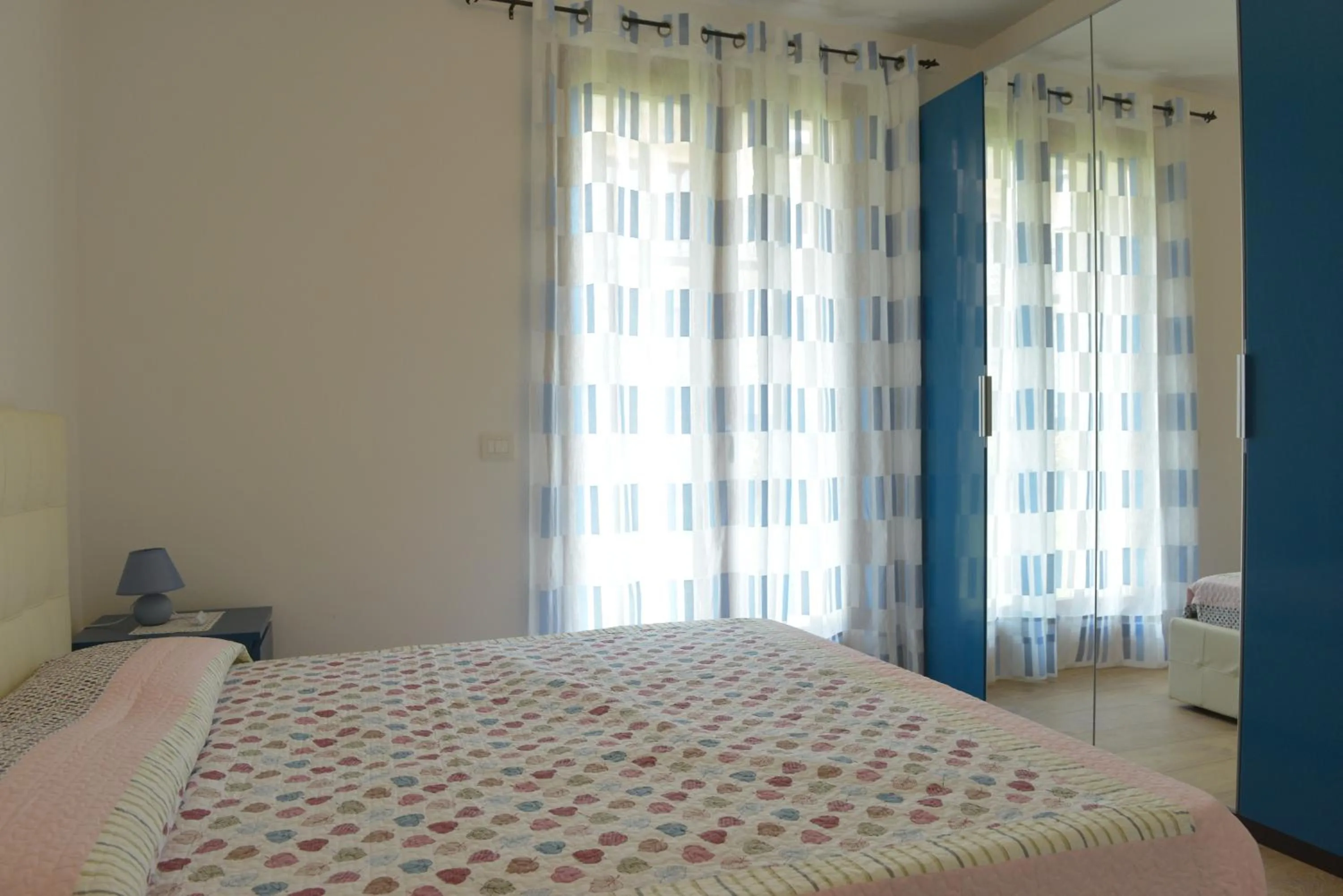 Bed in Villa Artemia