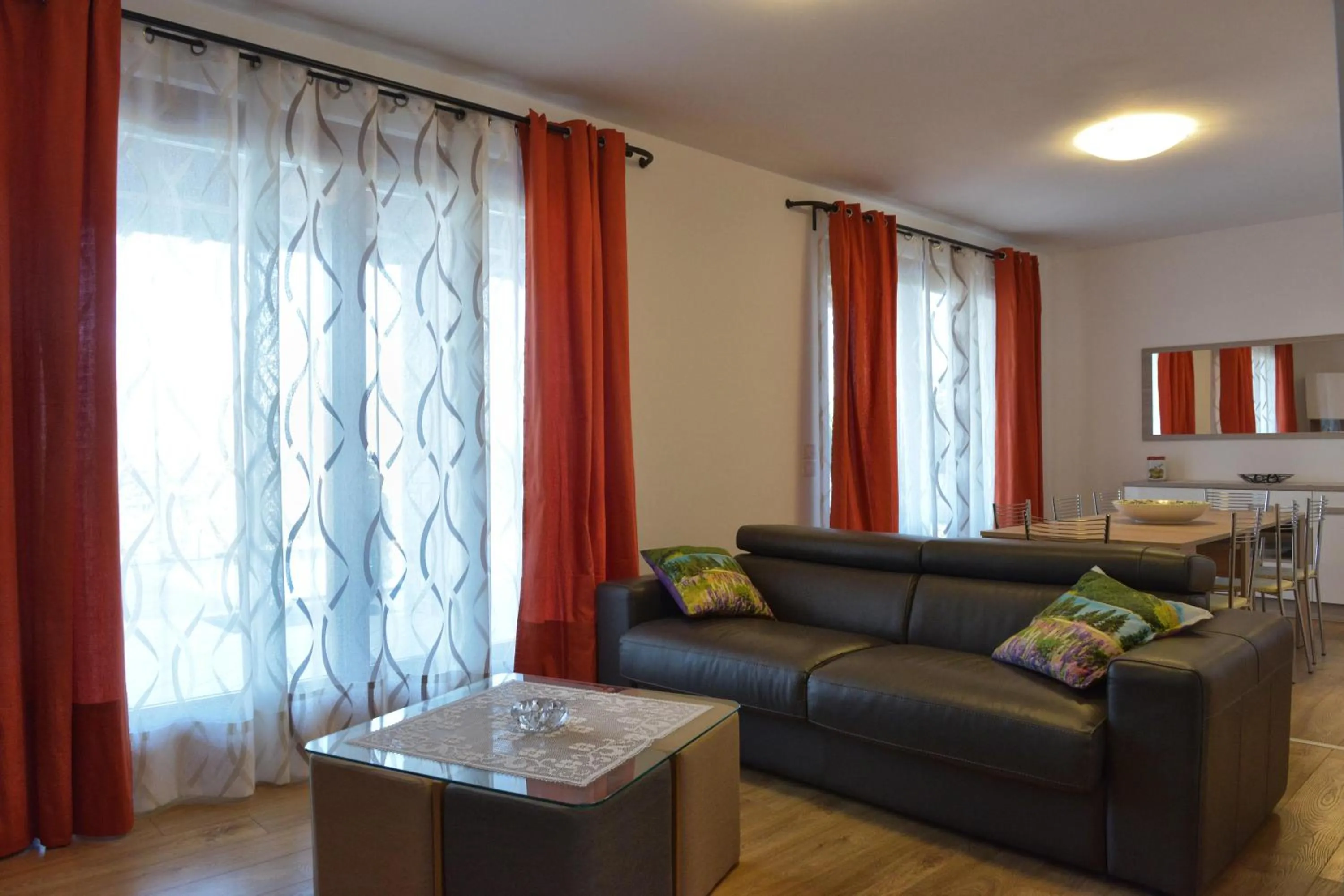 Living room in Villa Artemia