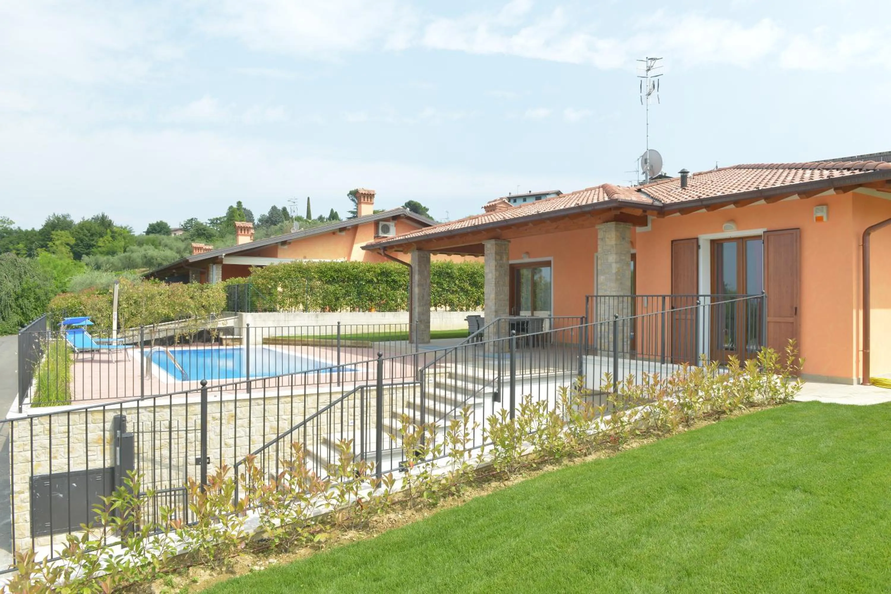 Garden view in Villa Artemia