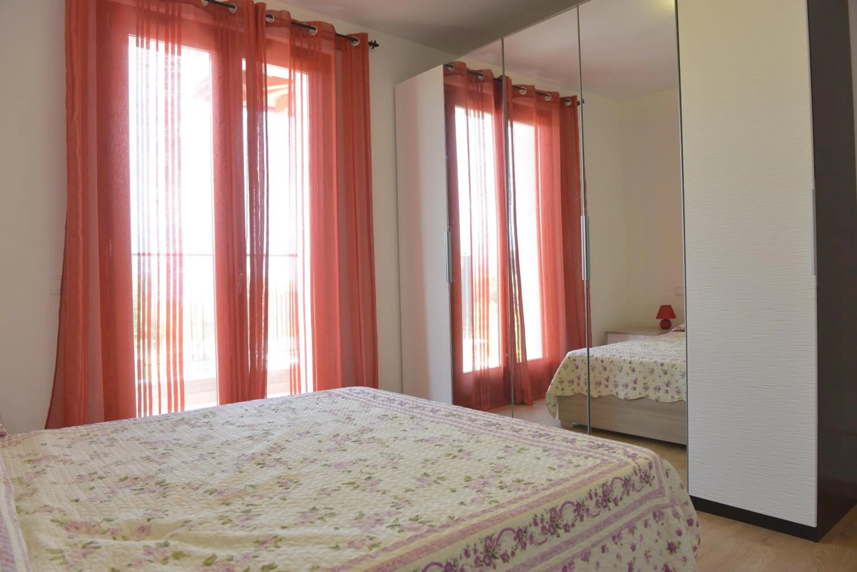 Bed in Villa Artemia