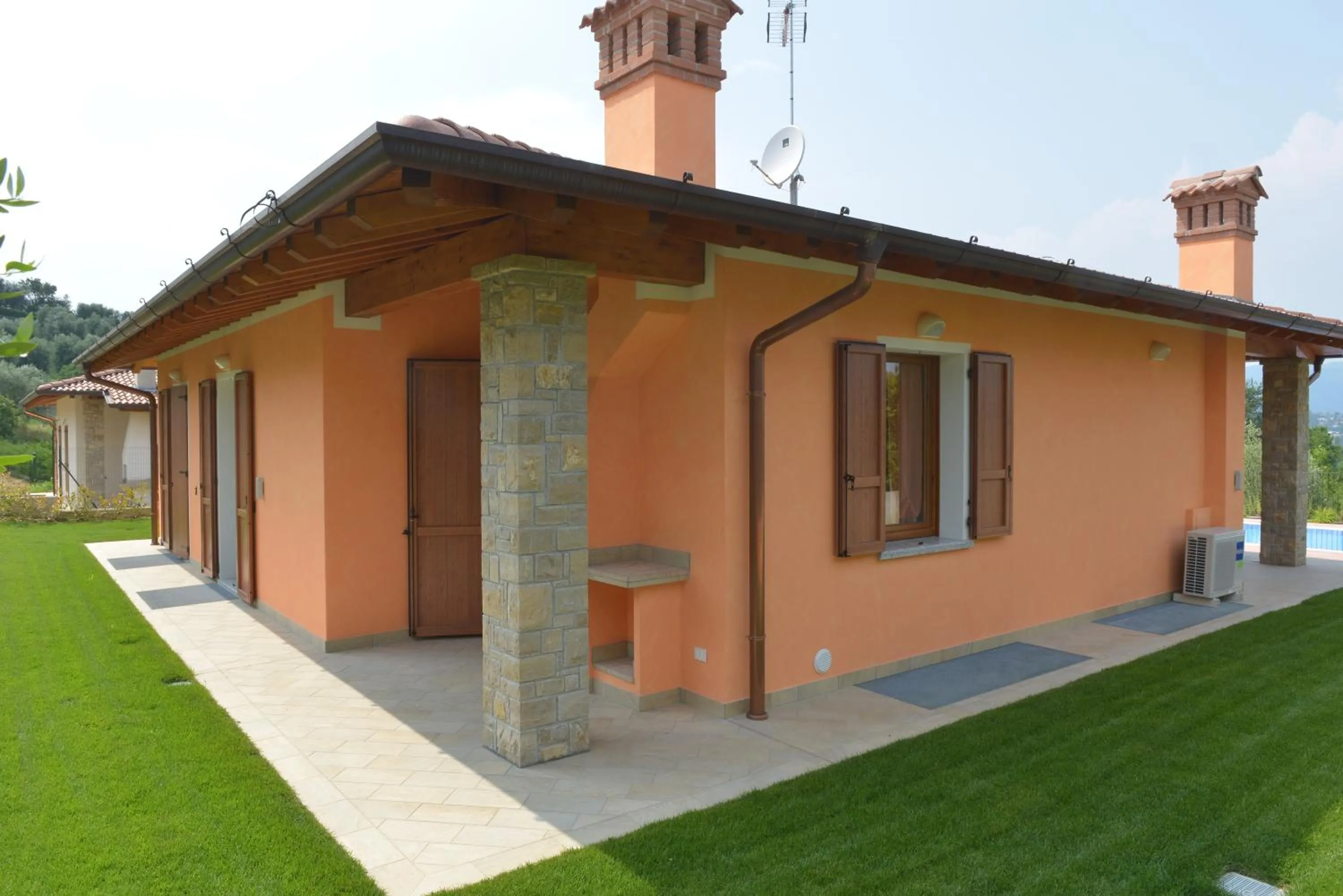 Garden view in Villa Artemia