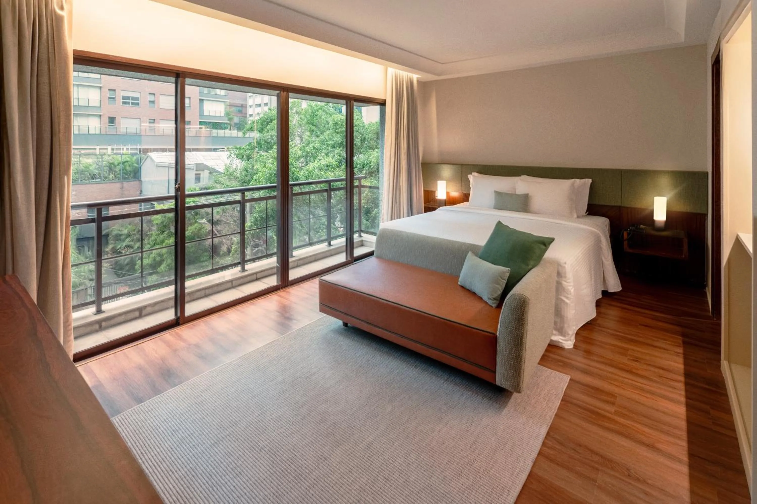 Bedroom, Bed in Estanplaza Paulista