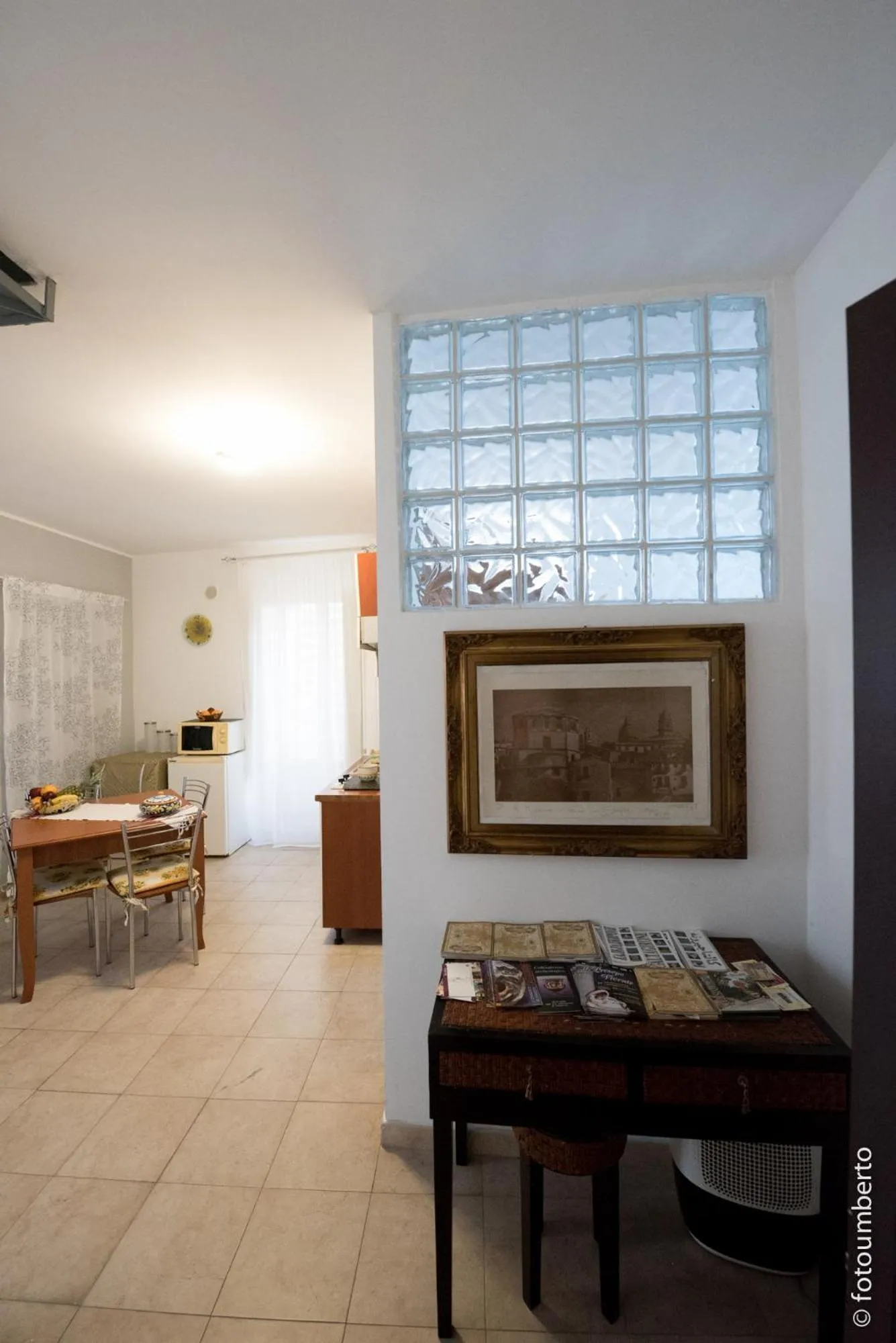 Communal lounge/ TV room in La Rosa Antica