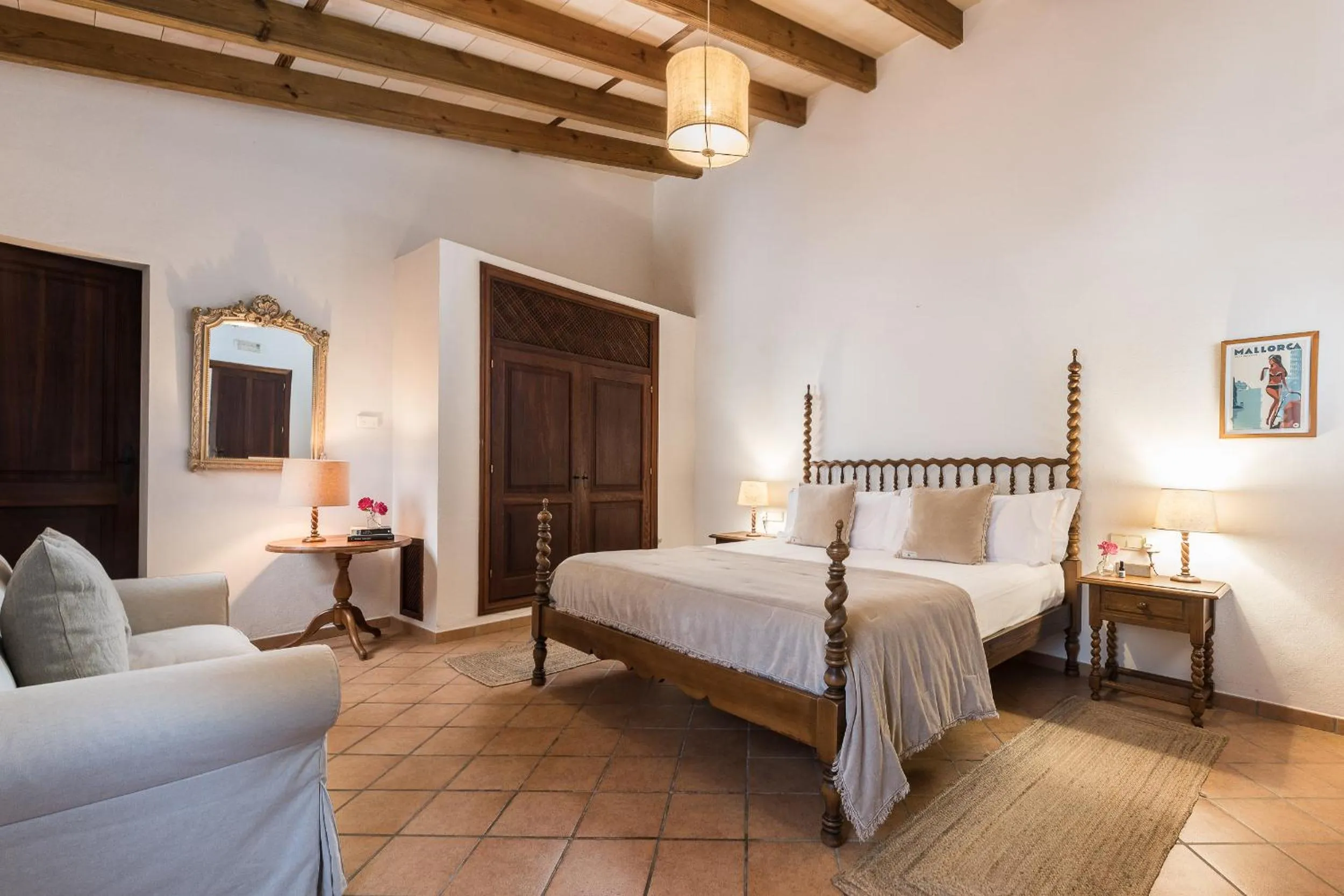 Bedroom, Bed in Ca'n Beneït