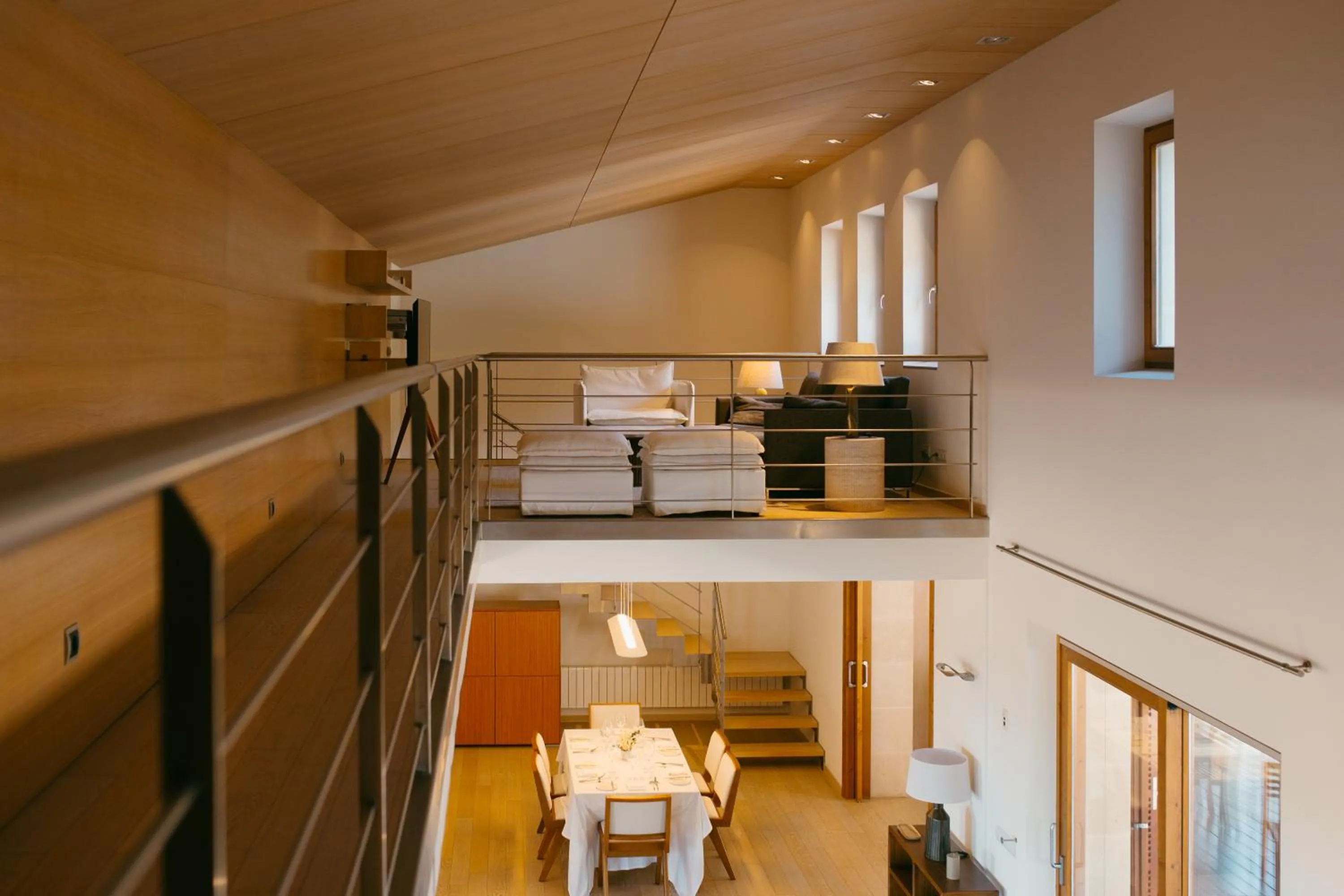 Living room, Bed in Ca'n Beneït