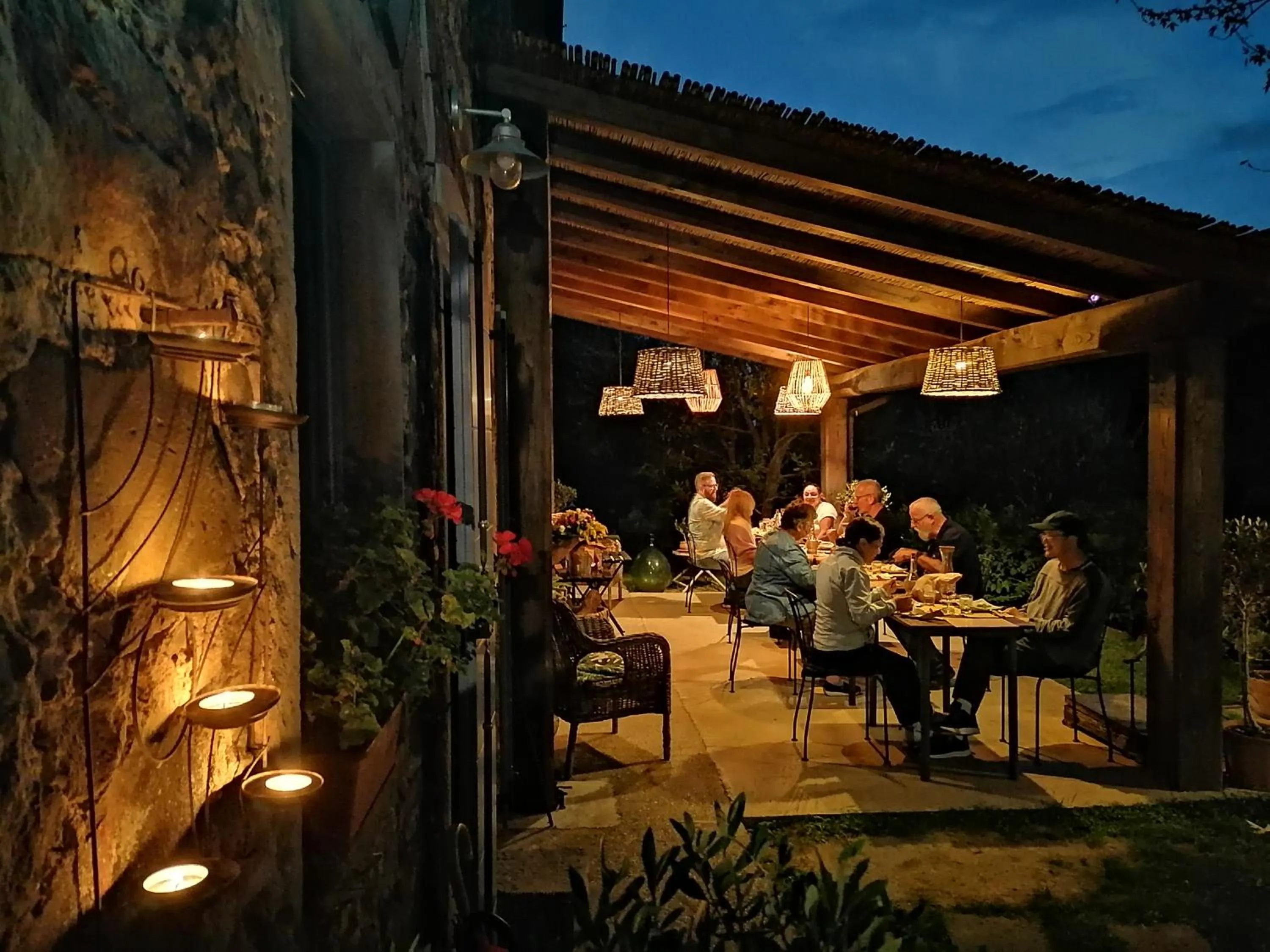 Patio in Agriturismo Tananei
