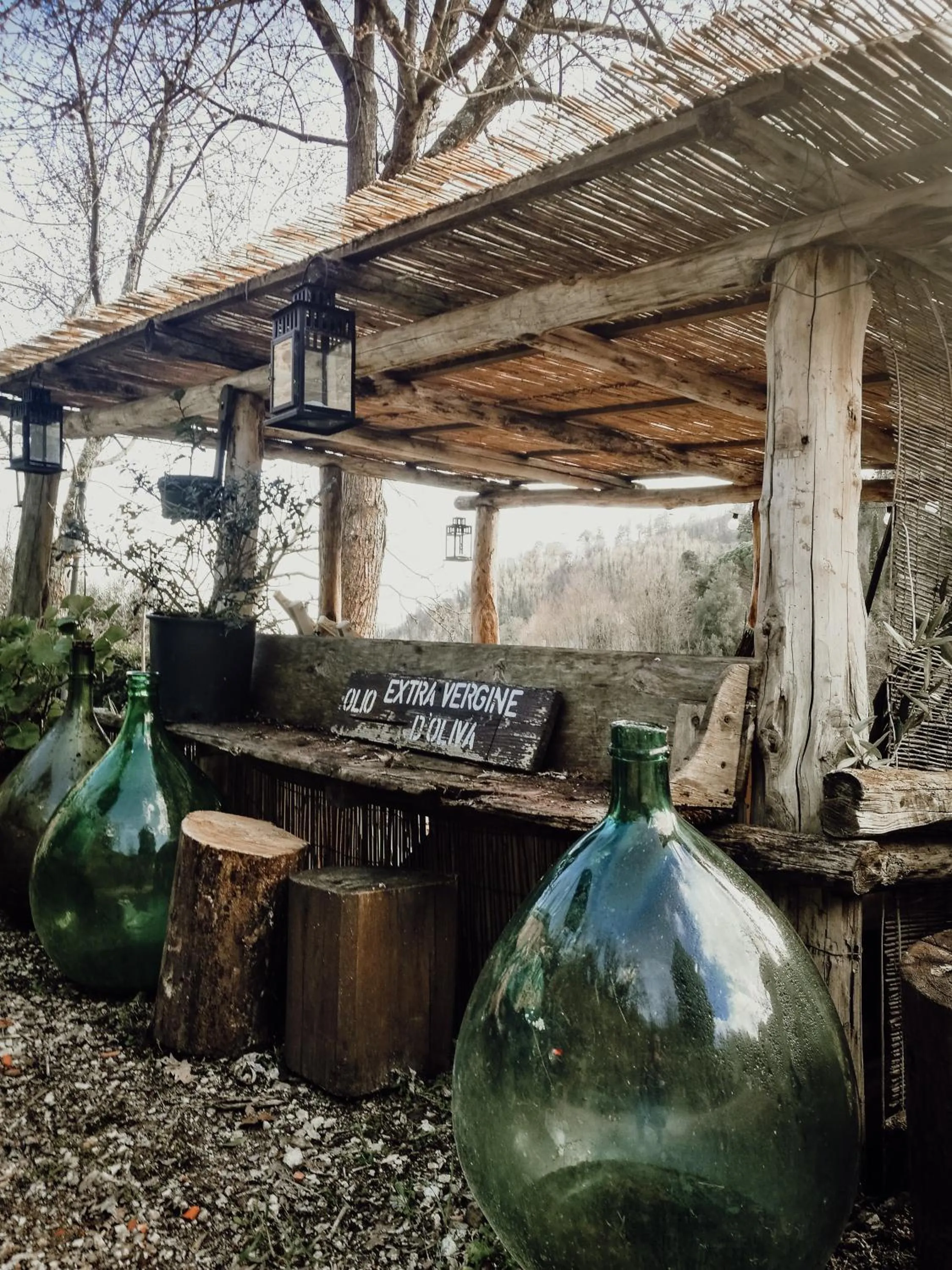 Patio in Agriturismo Tananei