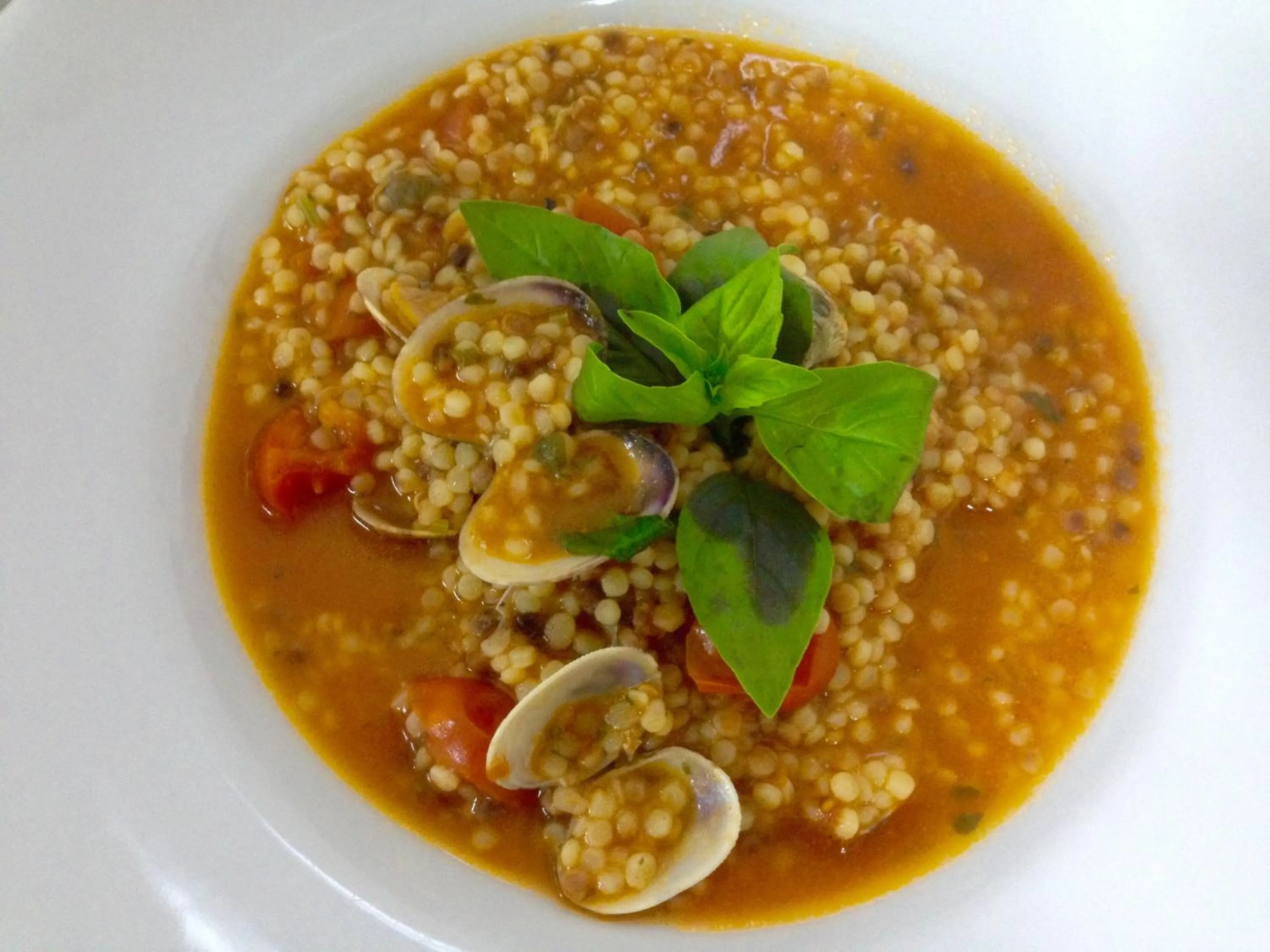 Food and drinks in La Perla Hotel