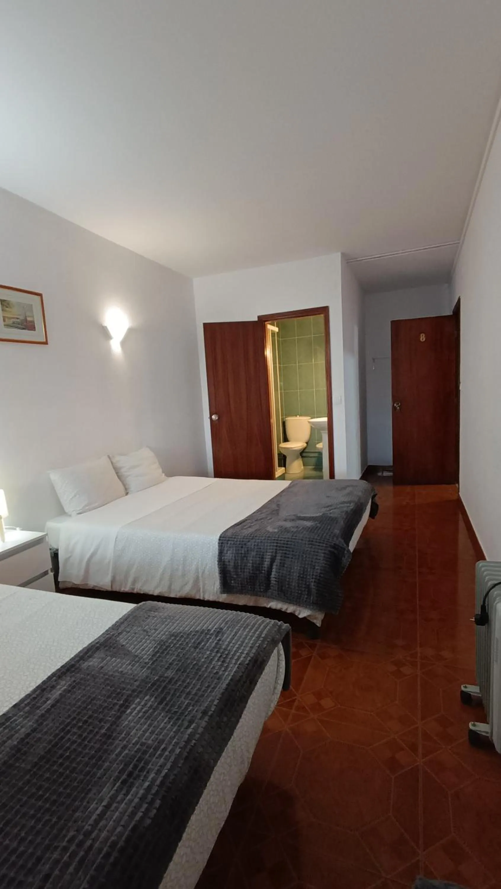 Bedroom, Bed in Residencial S. Gião