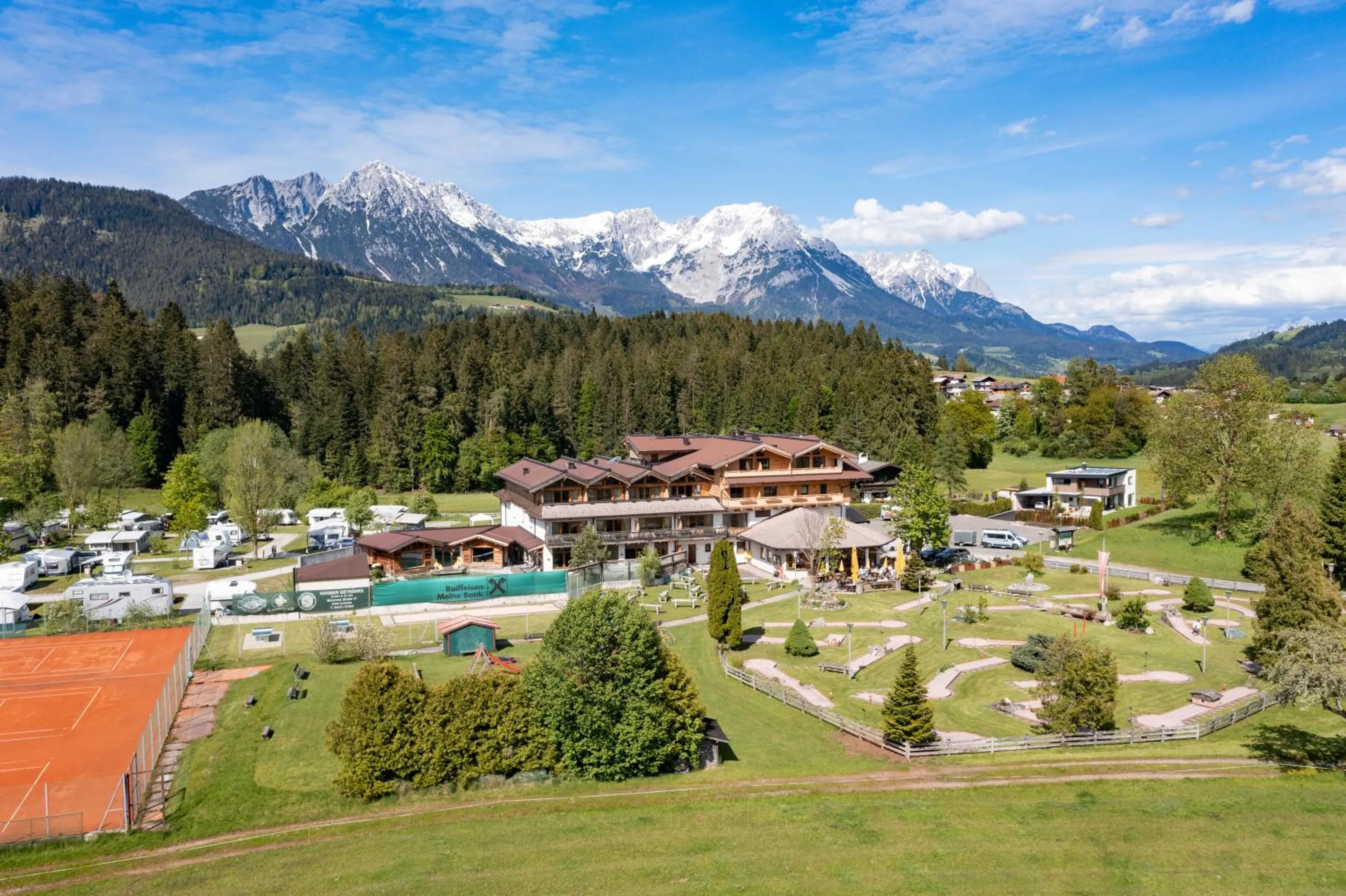 Natural landscape in Franzlhof