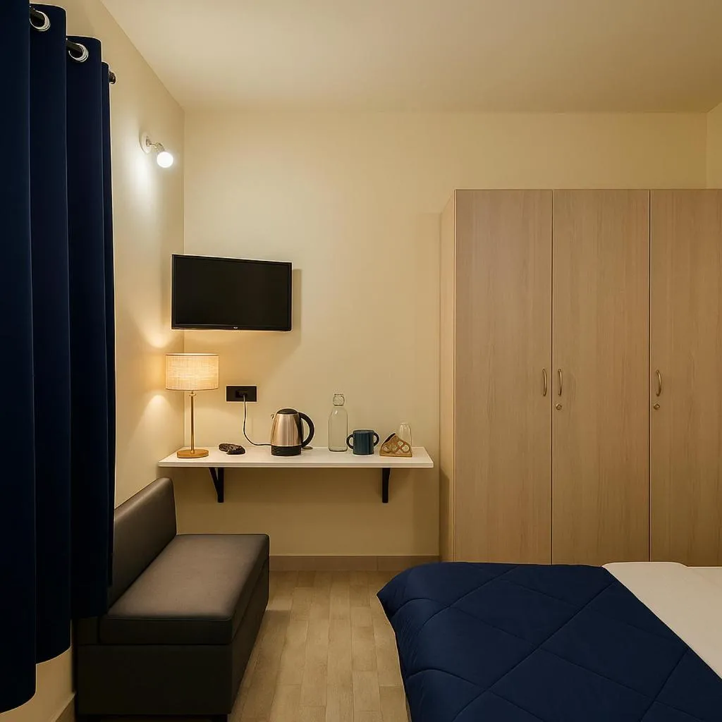 TV and multimedia, Bed in HosteLife Brookfield By De Royale Hotels