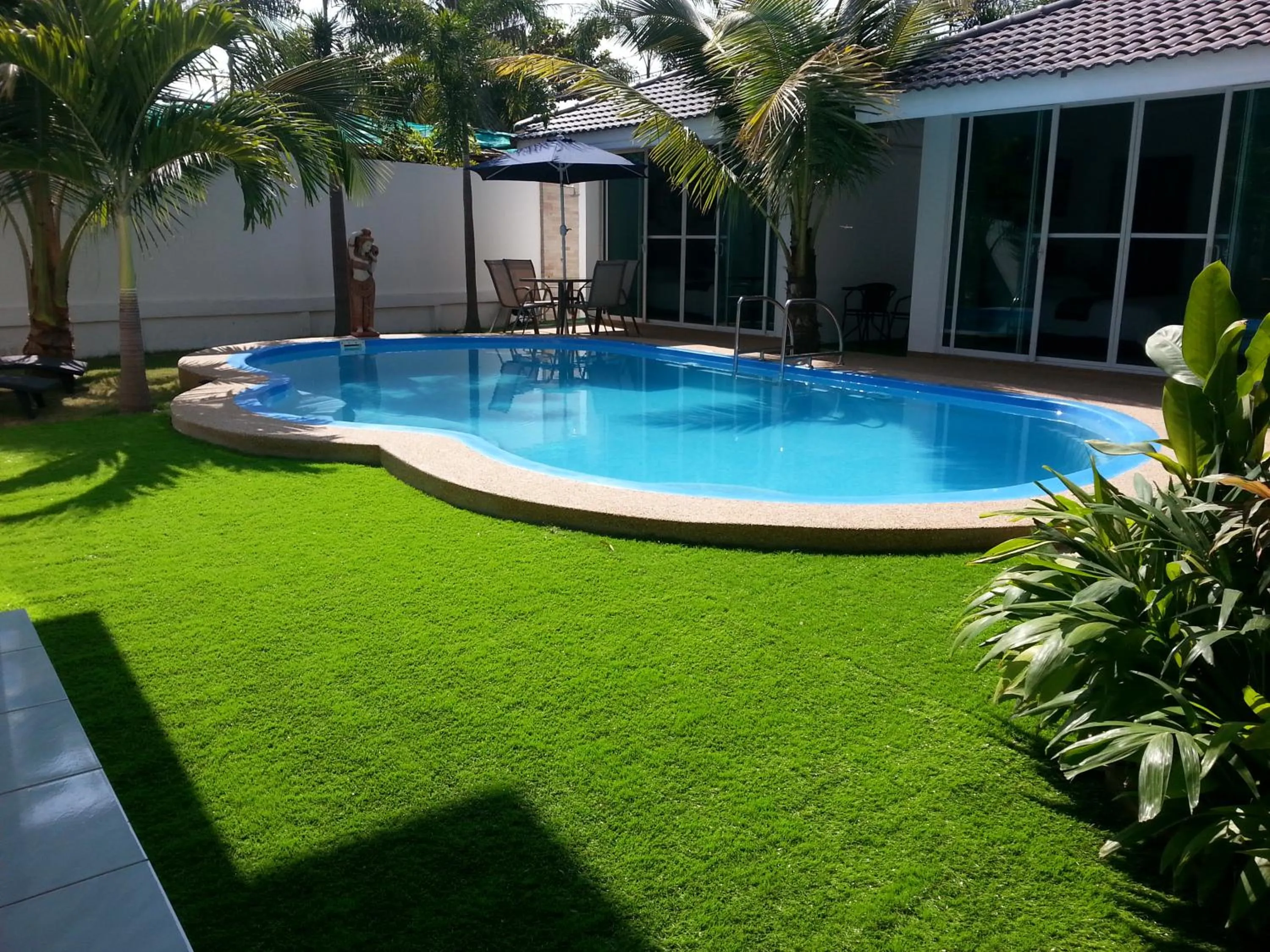 Garden in Coconut Palms