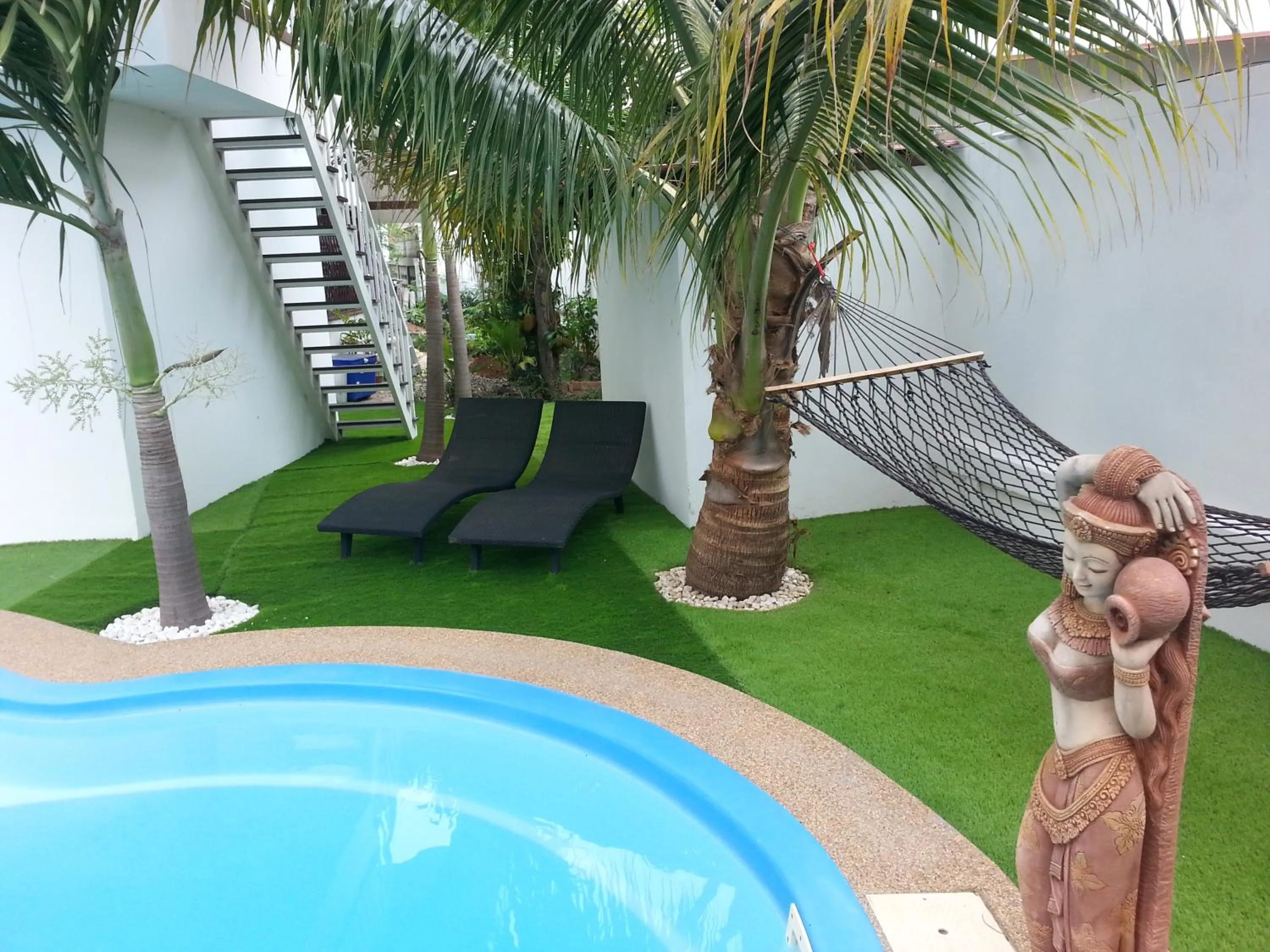 Garden in Coconut Palms