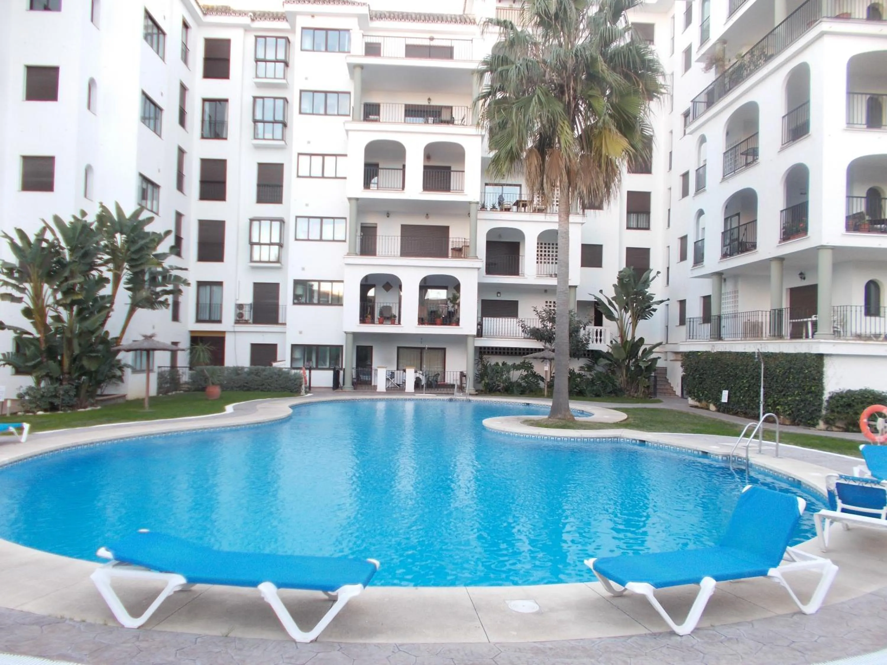 Balcony/Terrace in Beach Apartment Marina Duquesa