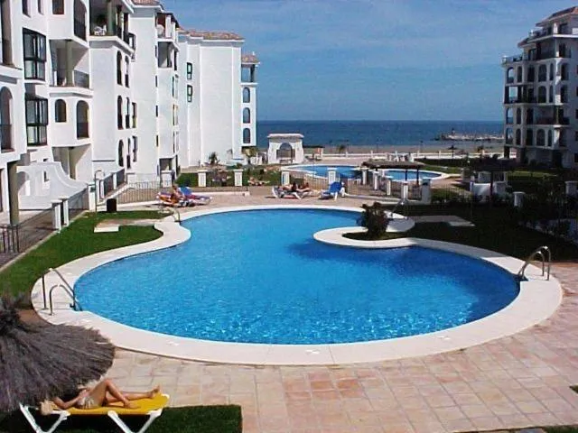 Swimming pool in Beach Apartment Marina Duquesa