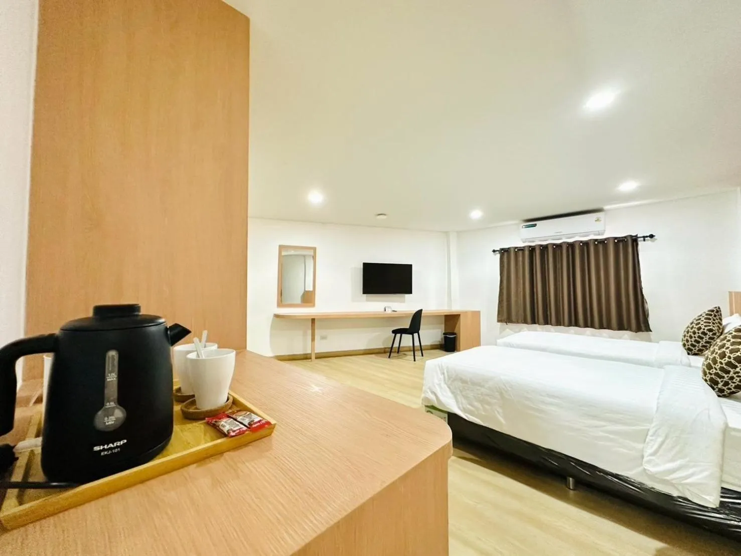 Coffee/tea facilities, Bed in The Cozy 77