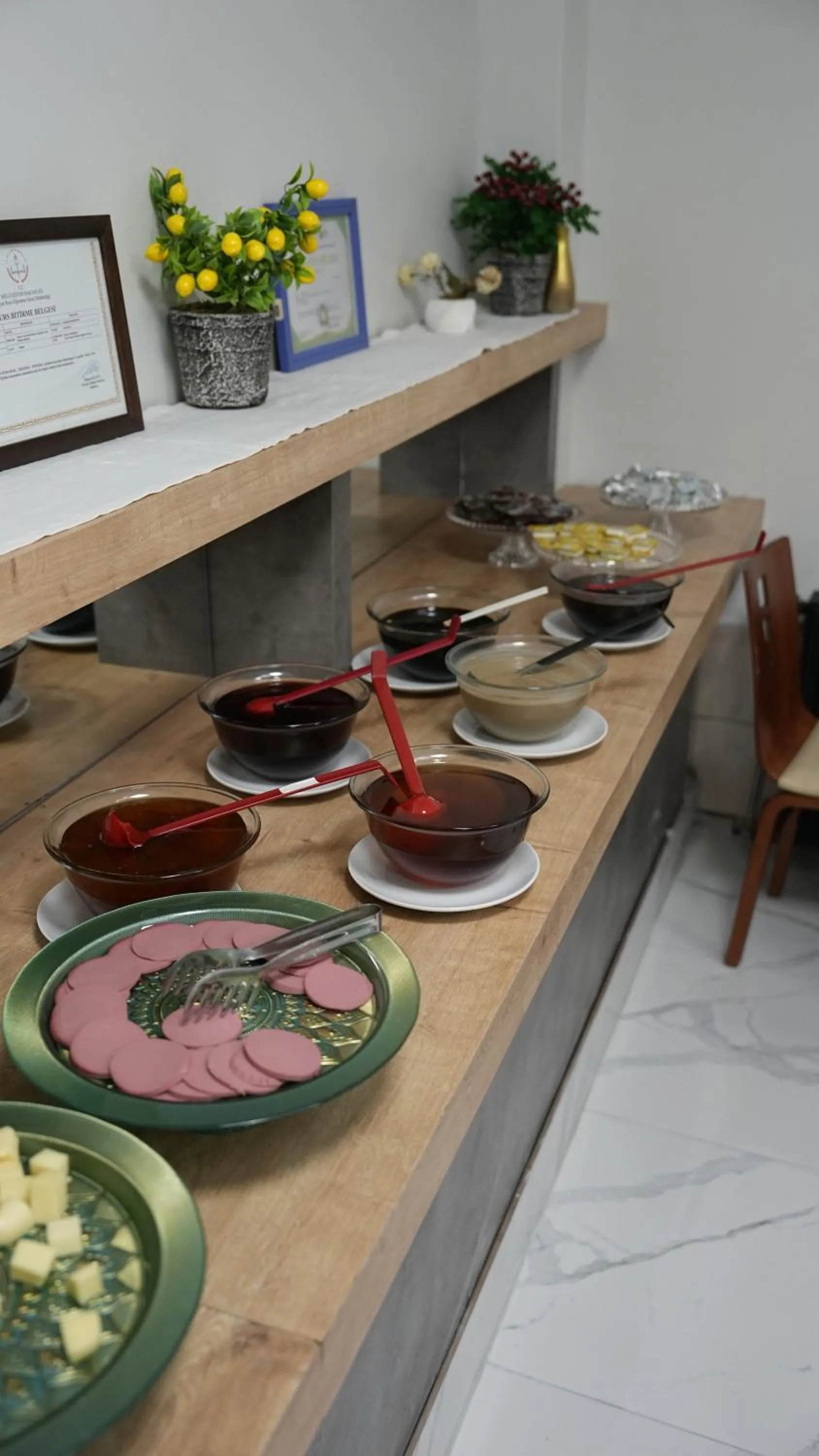 Buffet breakfast in Akyol Palace