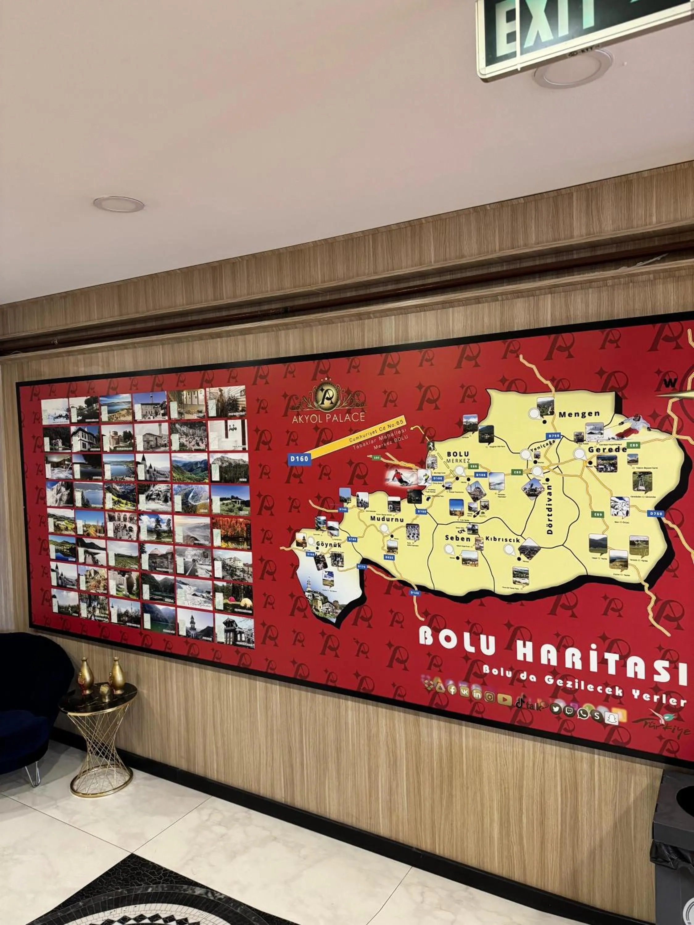 Property logo or sign in Akyol Palace