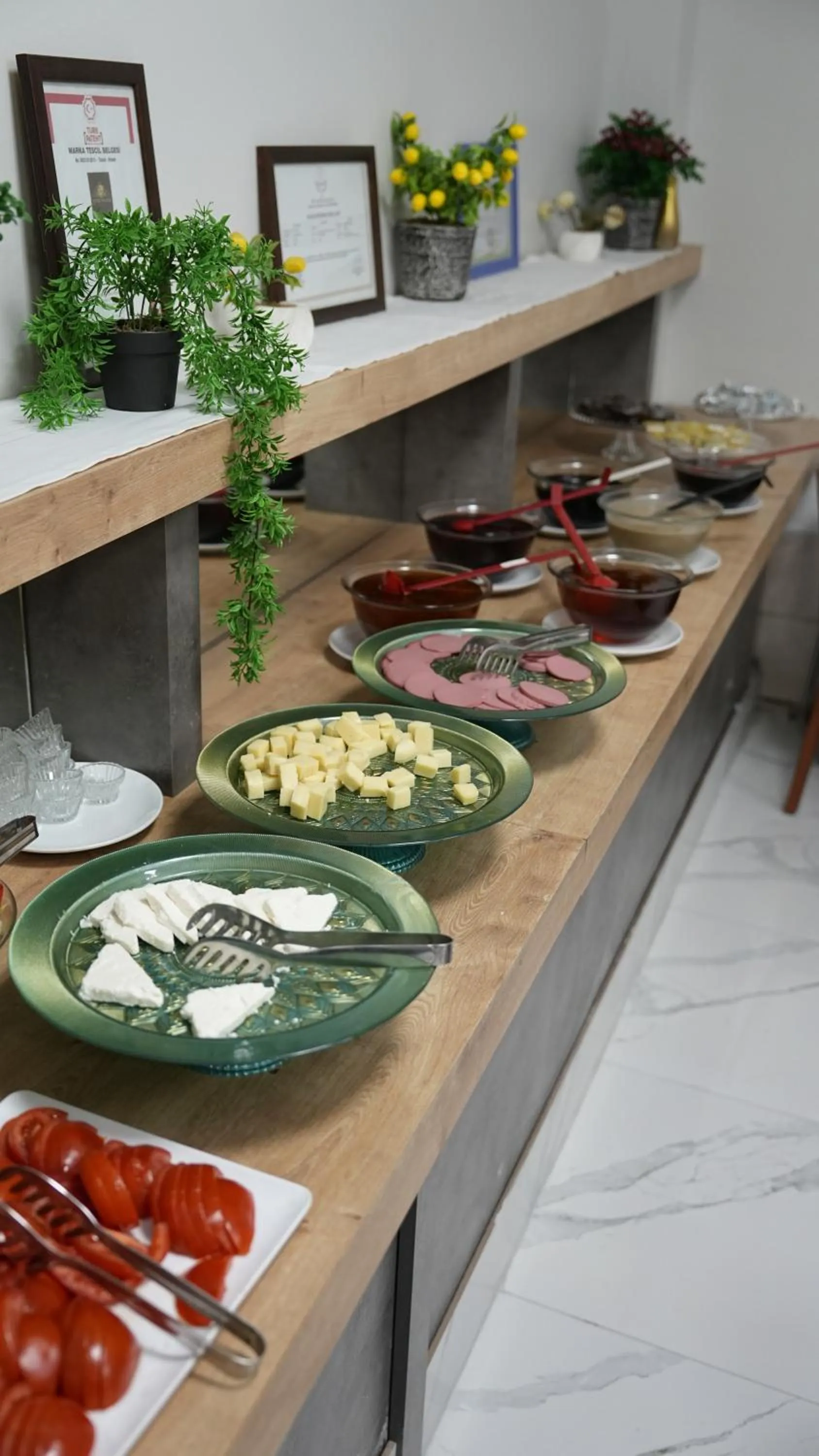 Buffet breakfast in Akyol Palace