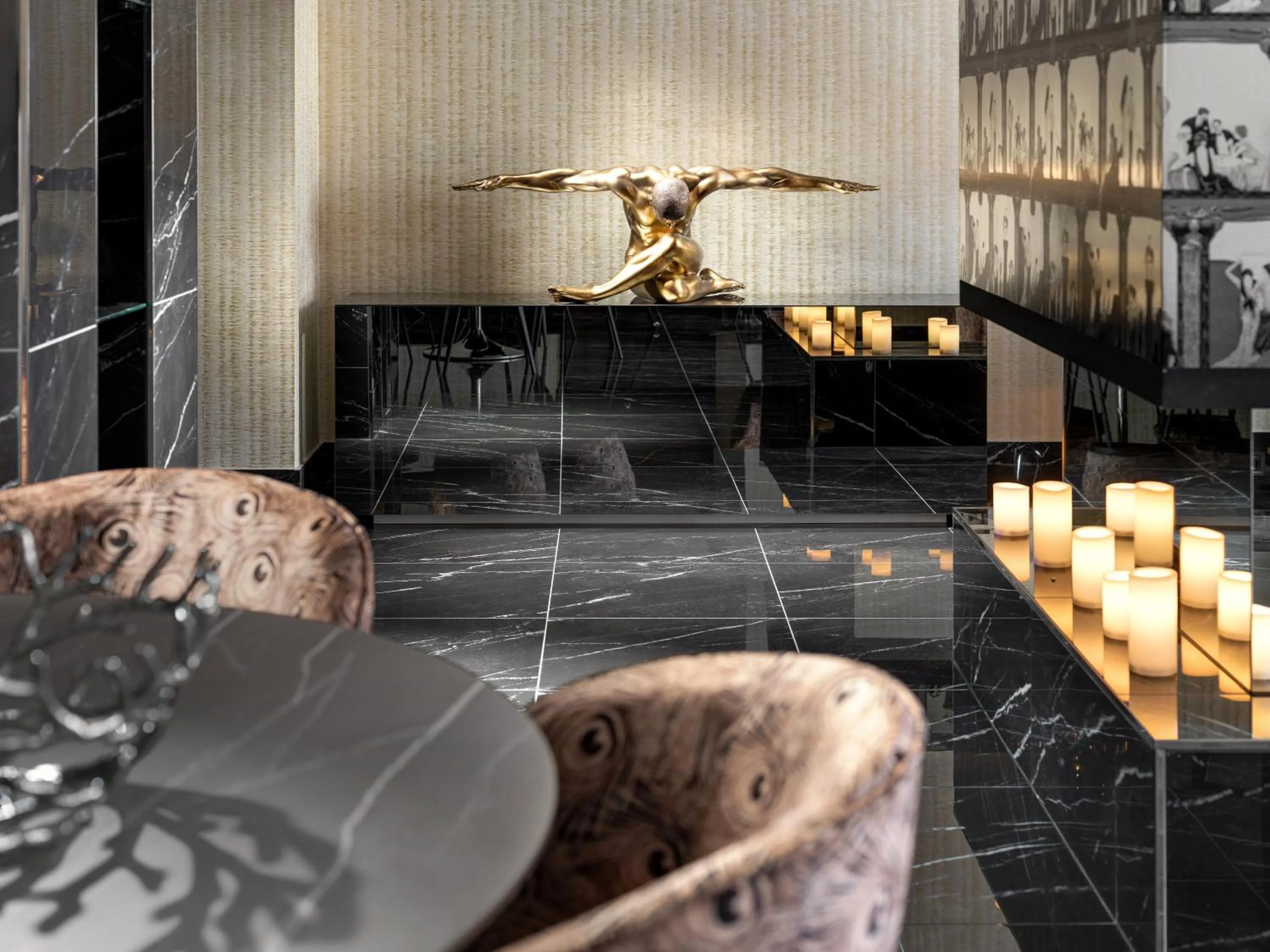 Living room in Mamaison Hotel Chain Bridge Budapest