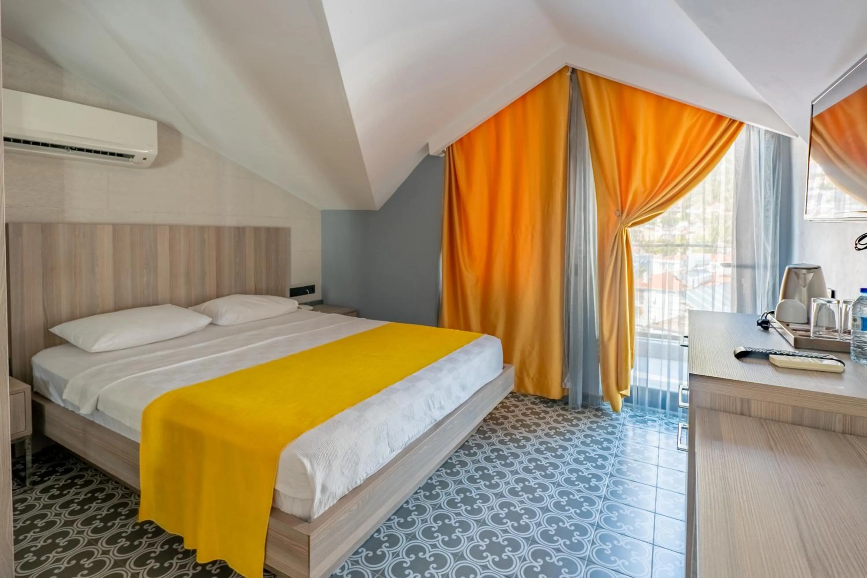 Bed in Erdem City Hotel