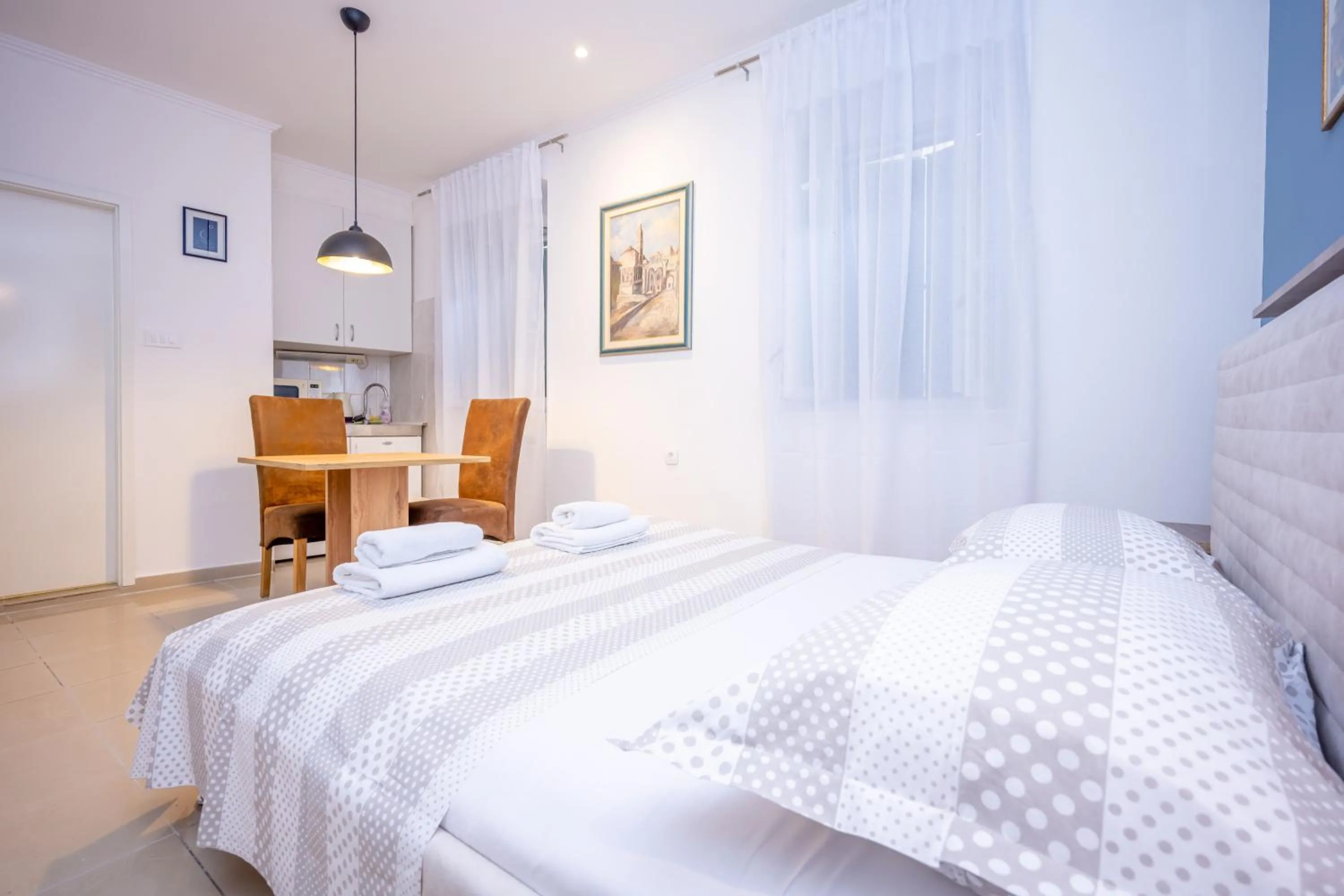 Bed in Apartment Bosanska