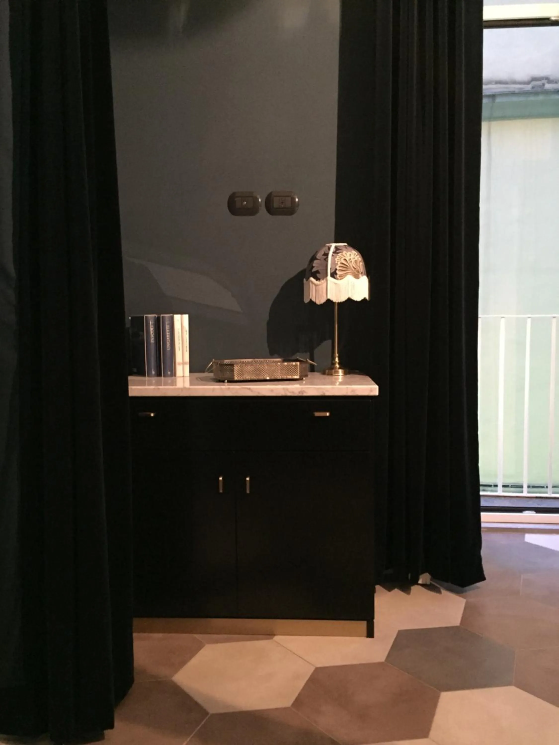 Decorative detail in The Place