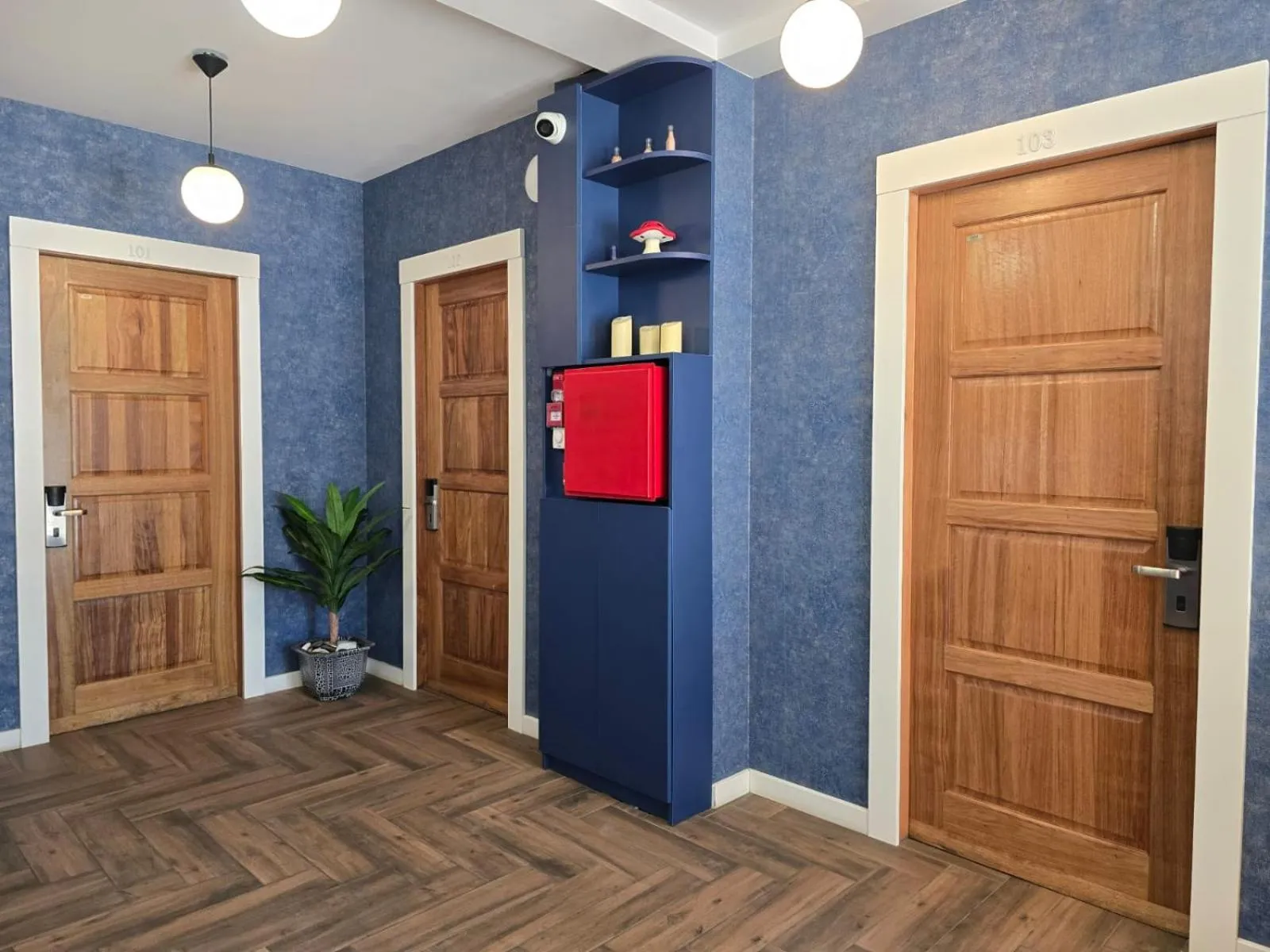 Lobby or reception in Hotel Nutsa in old Tbilisi