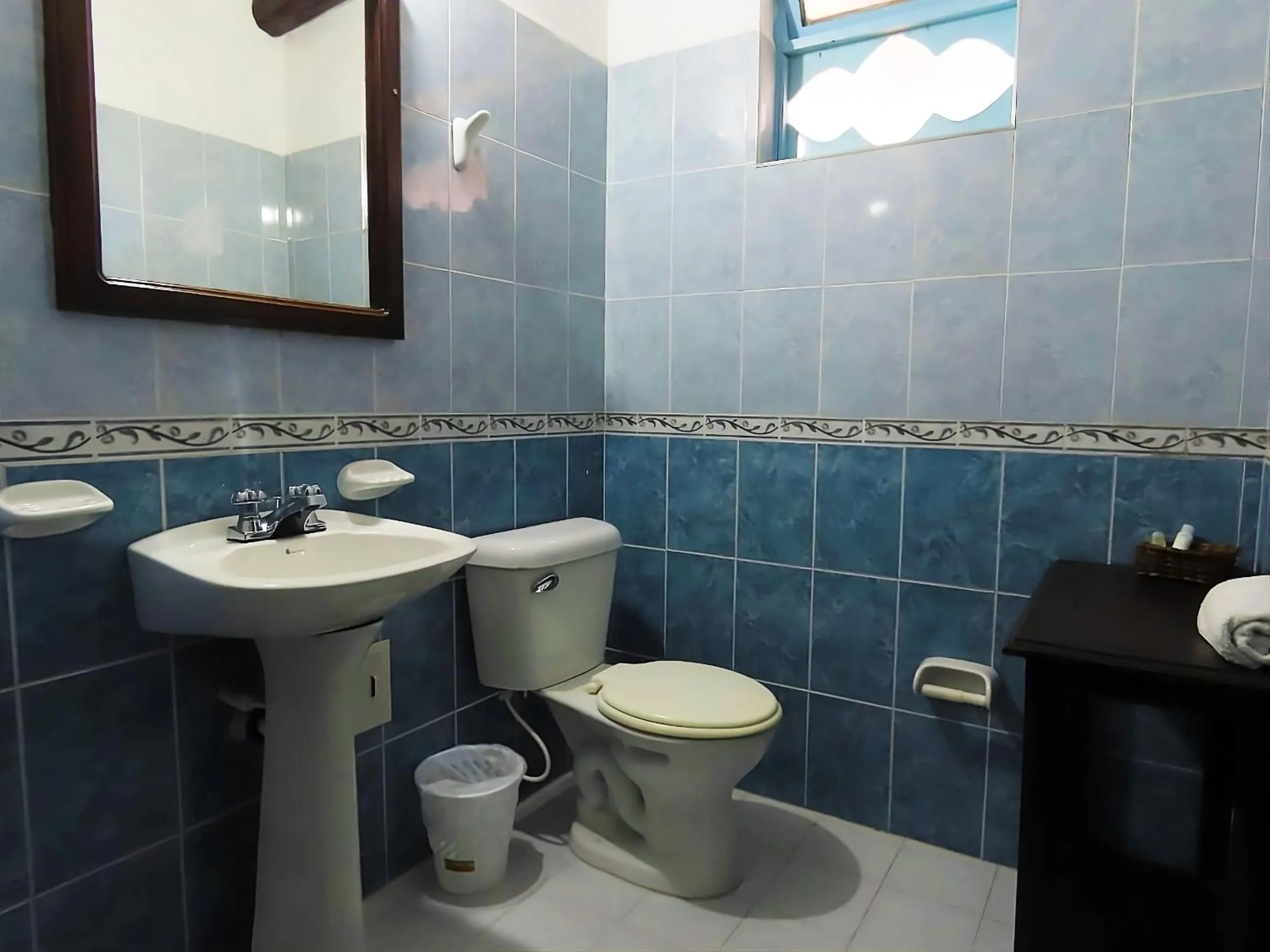 Toilet in Aqua Vitae Hotel