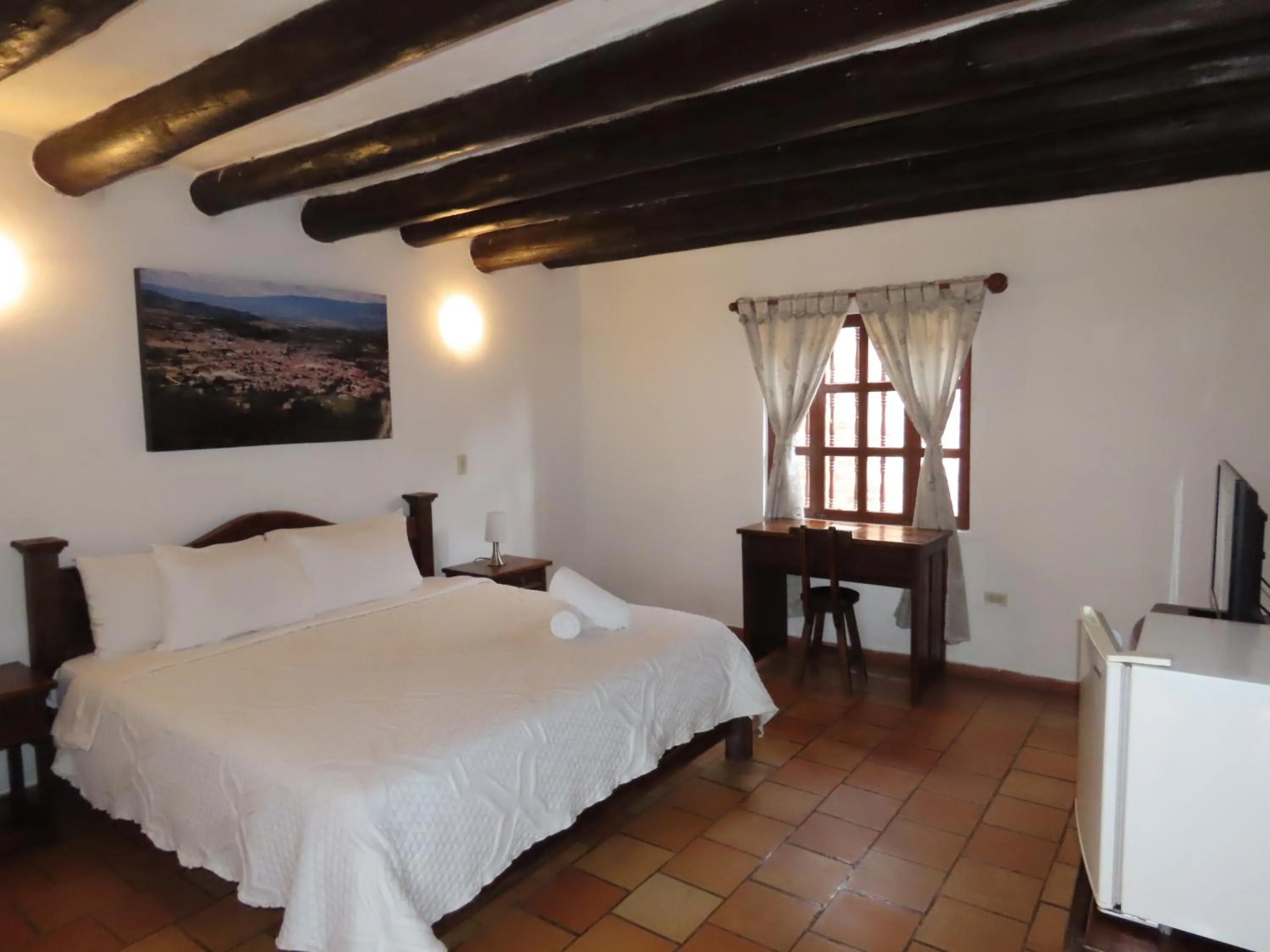 Photo of the whole room, Bed in Aqua Vitae Hotel