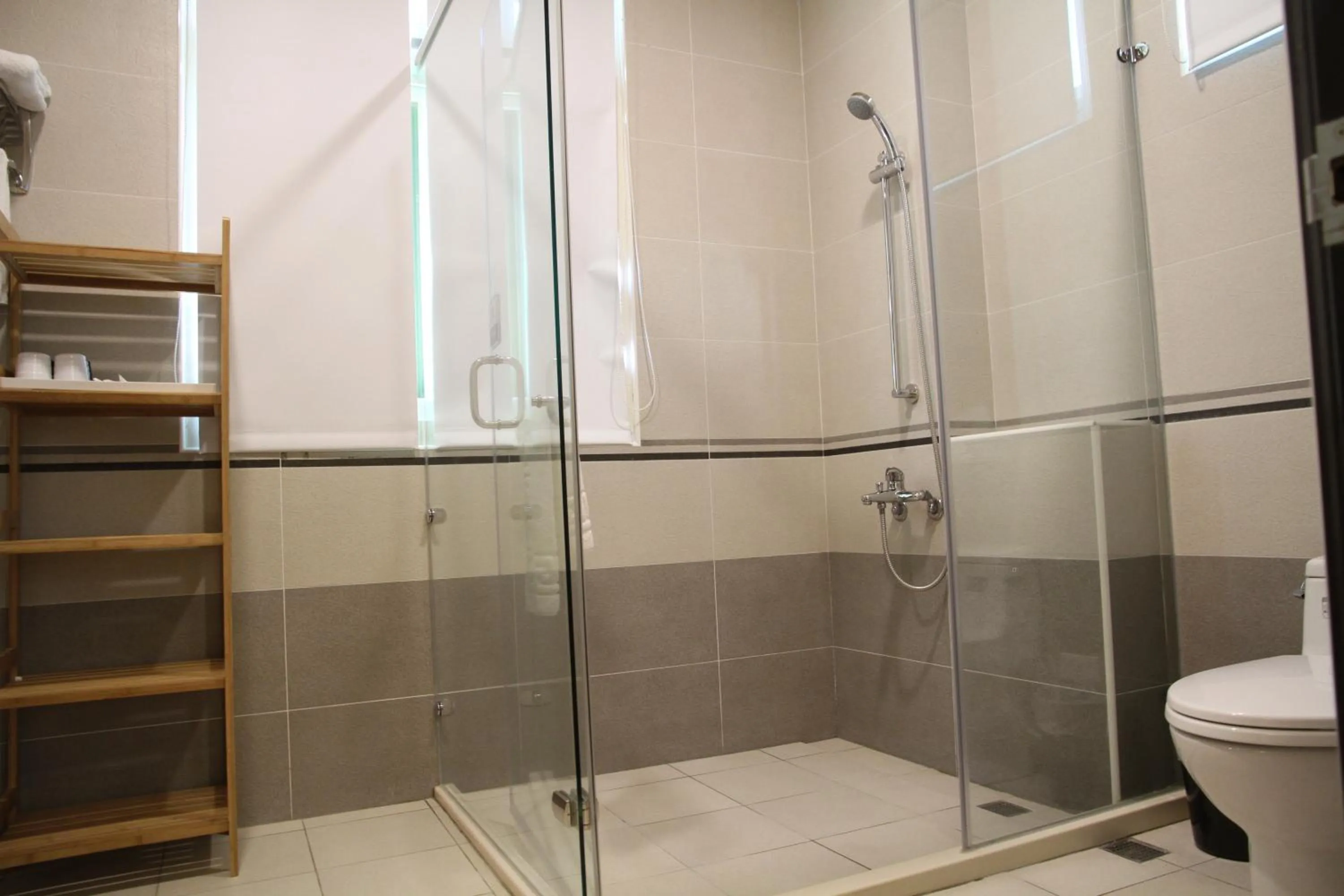 Shower in Normans B&B