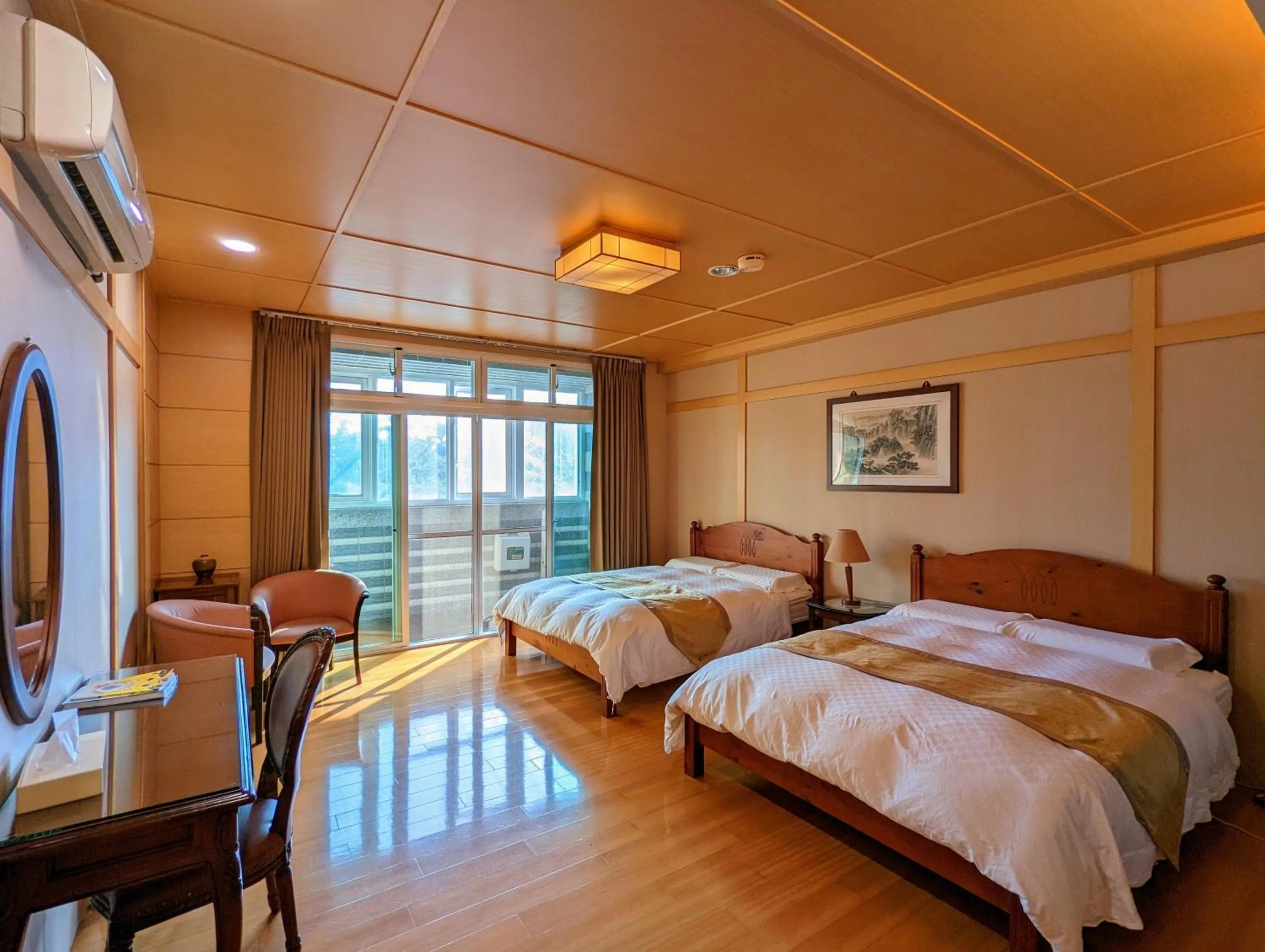 Bed in Champs Yazuh B&B