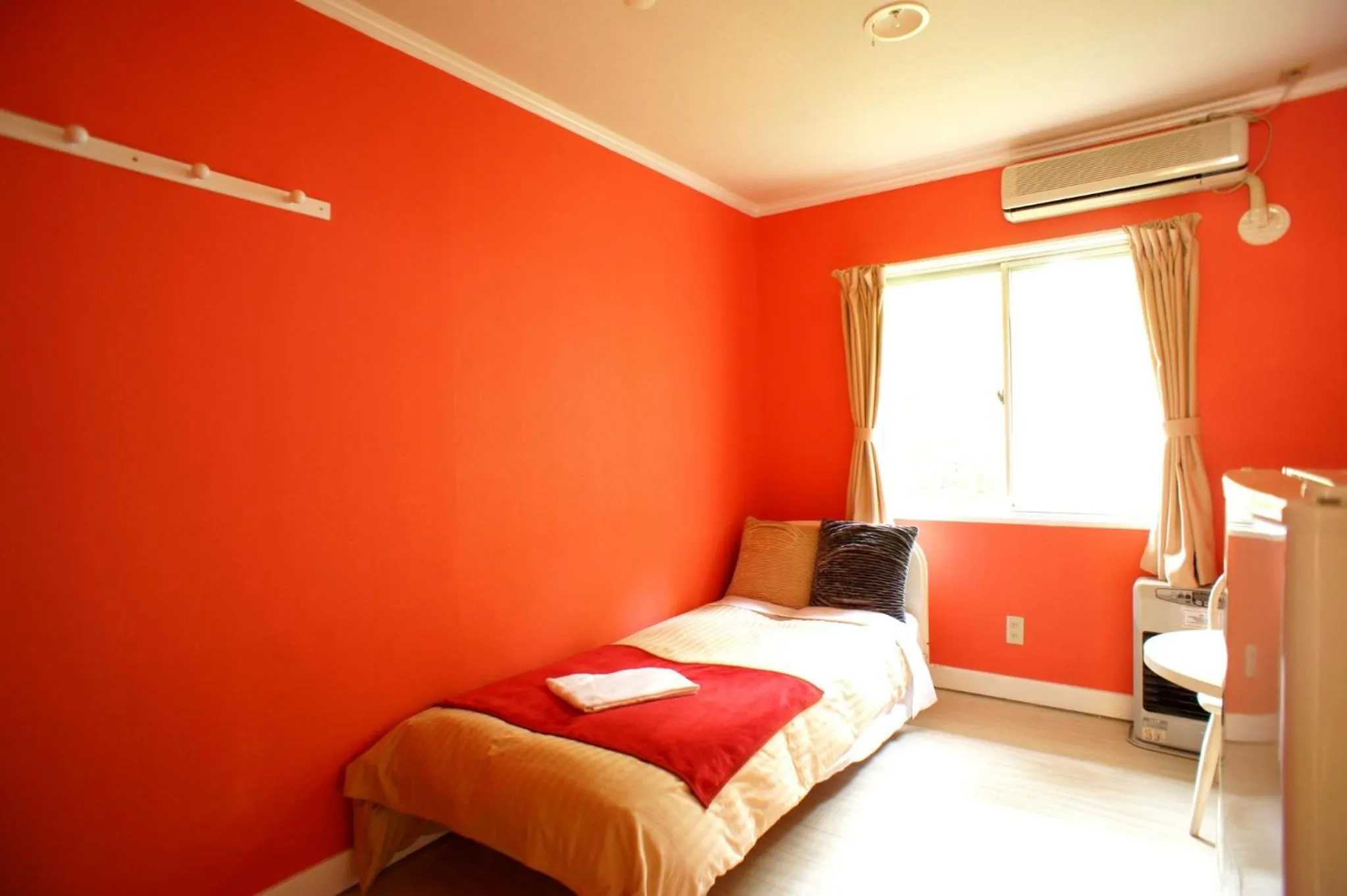 Bed in Karuizawa Pension Sato no Nukumori