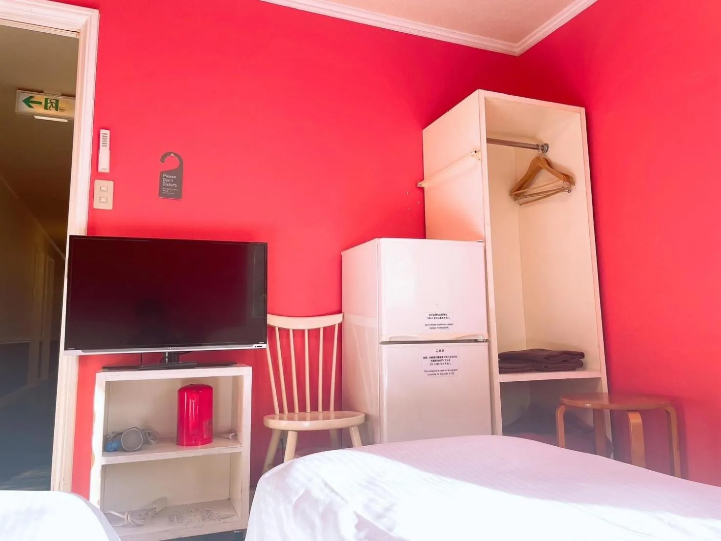 Bed in Karuizawa Pension Sato no Nukumori