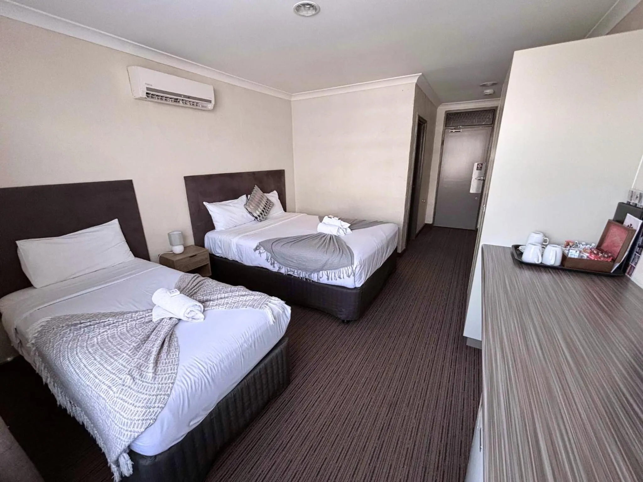 Bed in Prince of Wales Hotel, Bunbury