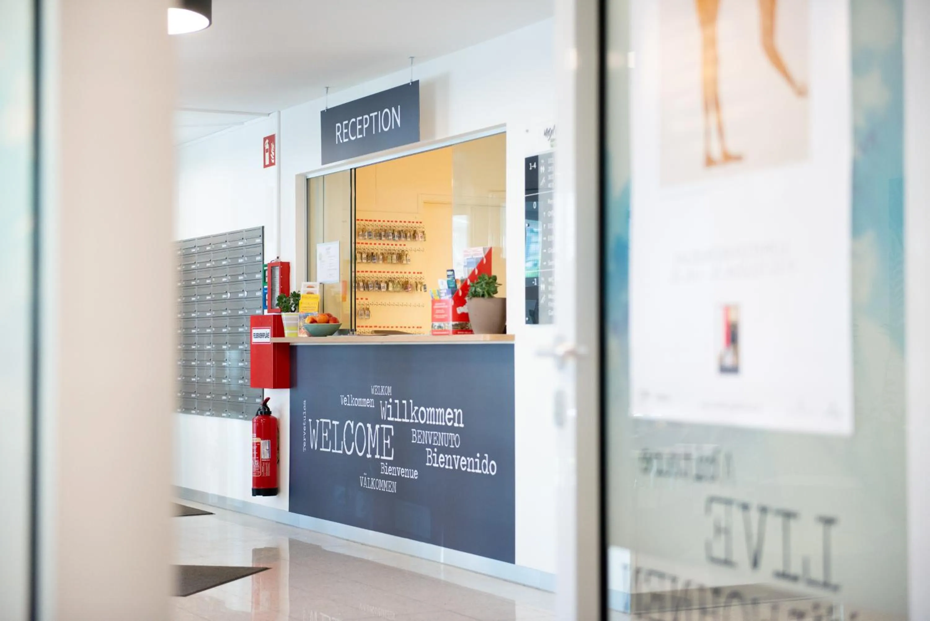 Lobby or reception in myNext - Riverside Hotel Salzburg