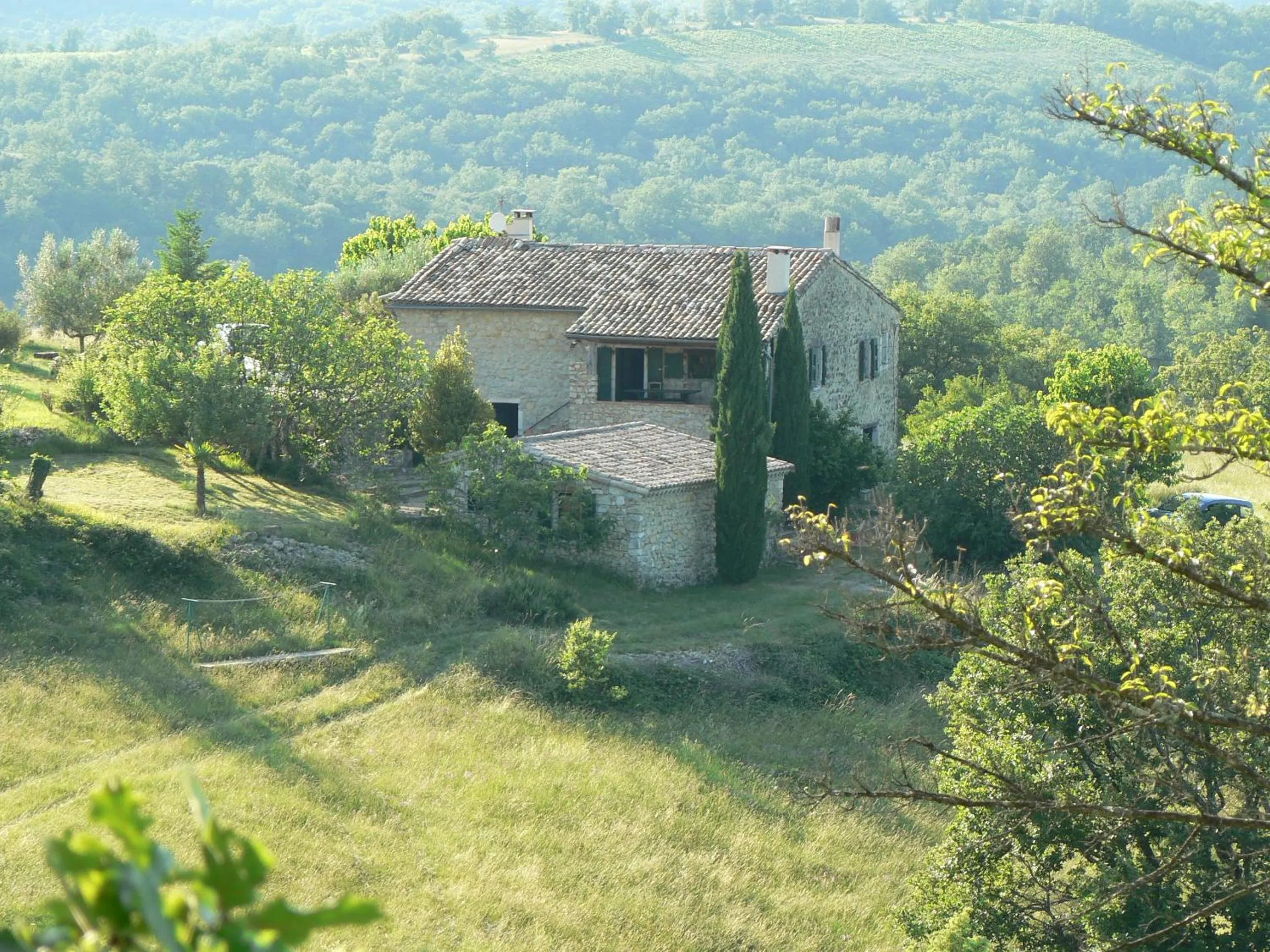 Spring in Le Relais de Vazeille