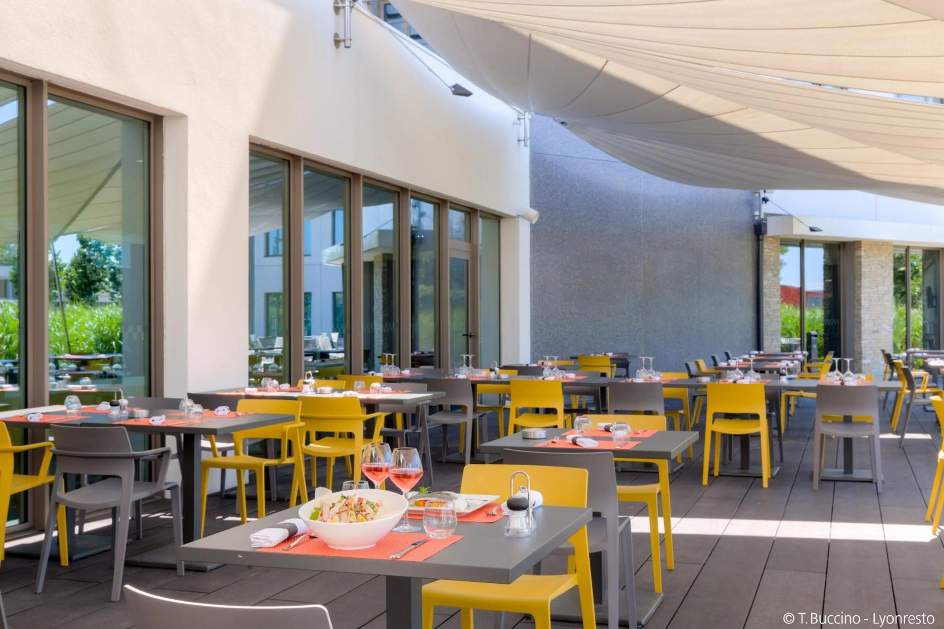 Patio in Hotel ParKest