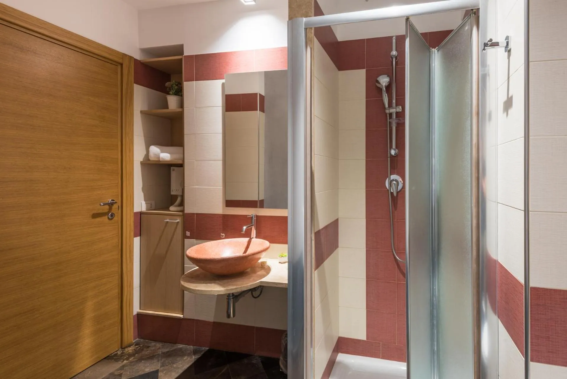 Bathroom in Hotel Vittorio Veneto