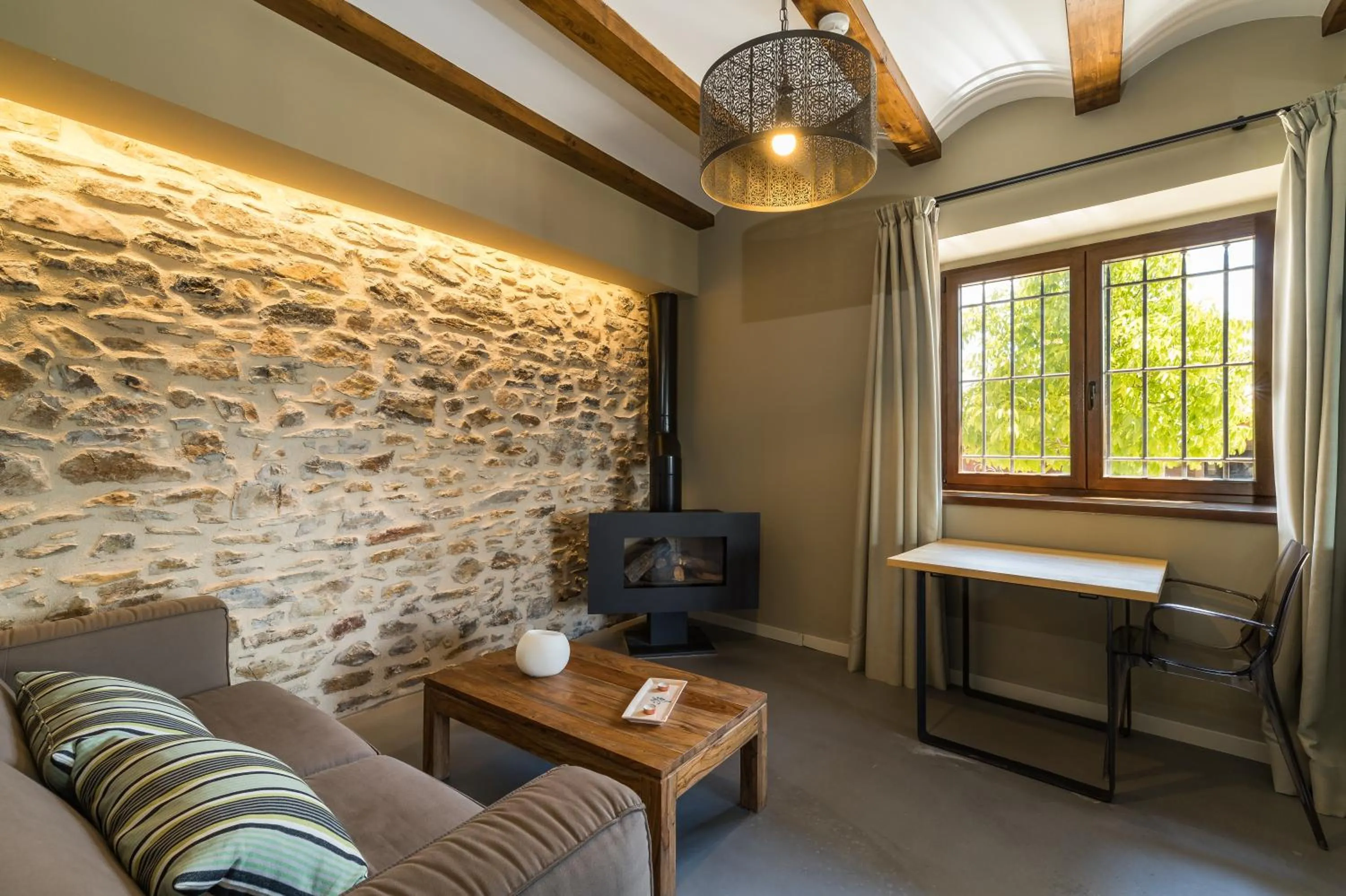 Living room in Hotel Mas De Cebrian