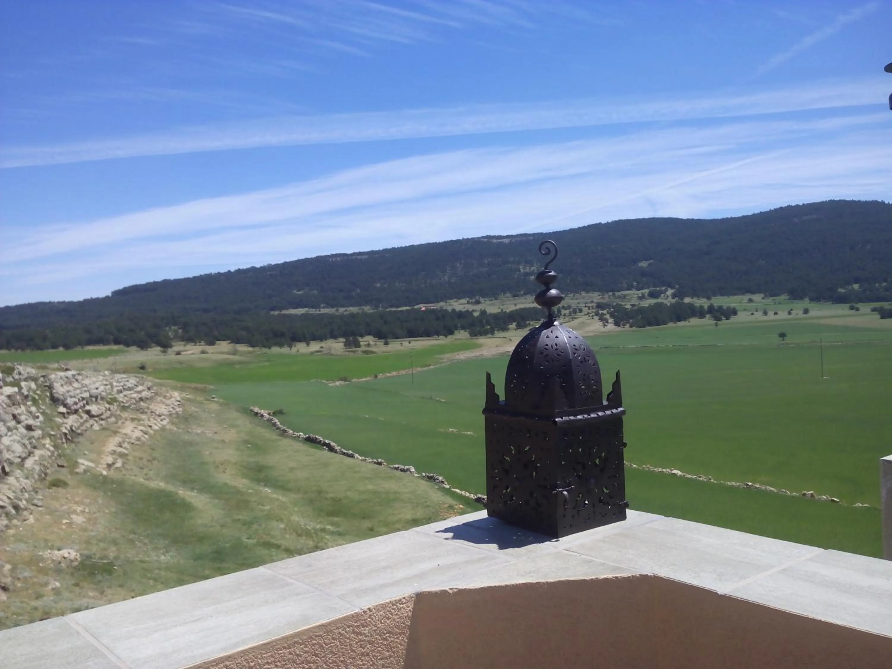 Balcony/Terrace in Hotel Mas De Cebrian
