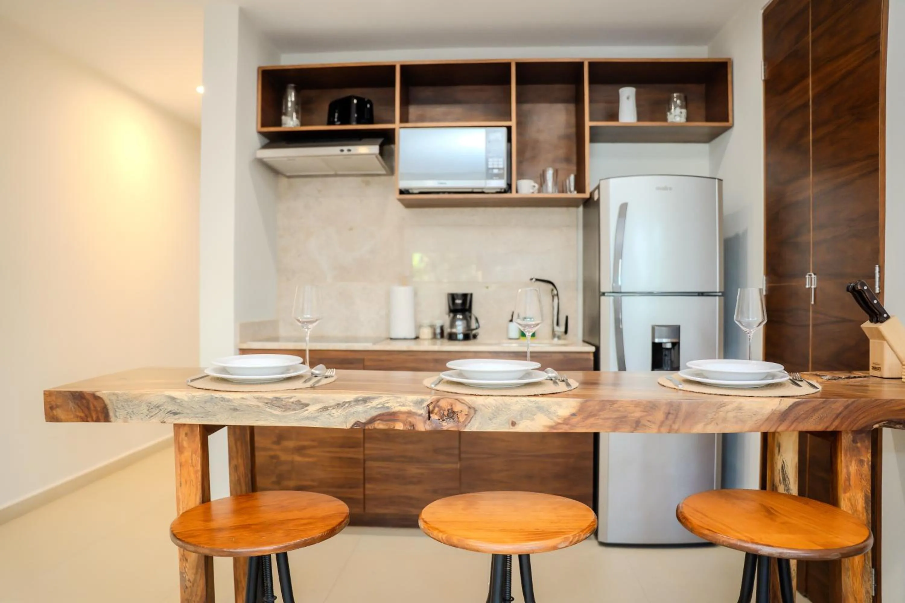 kitchen in The Garden Residences by Casago